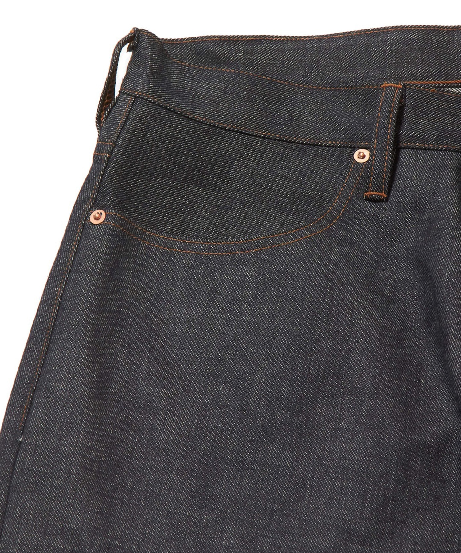 MODERN DENIM PANTS WIDE CUT SUGARHILL