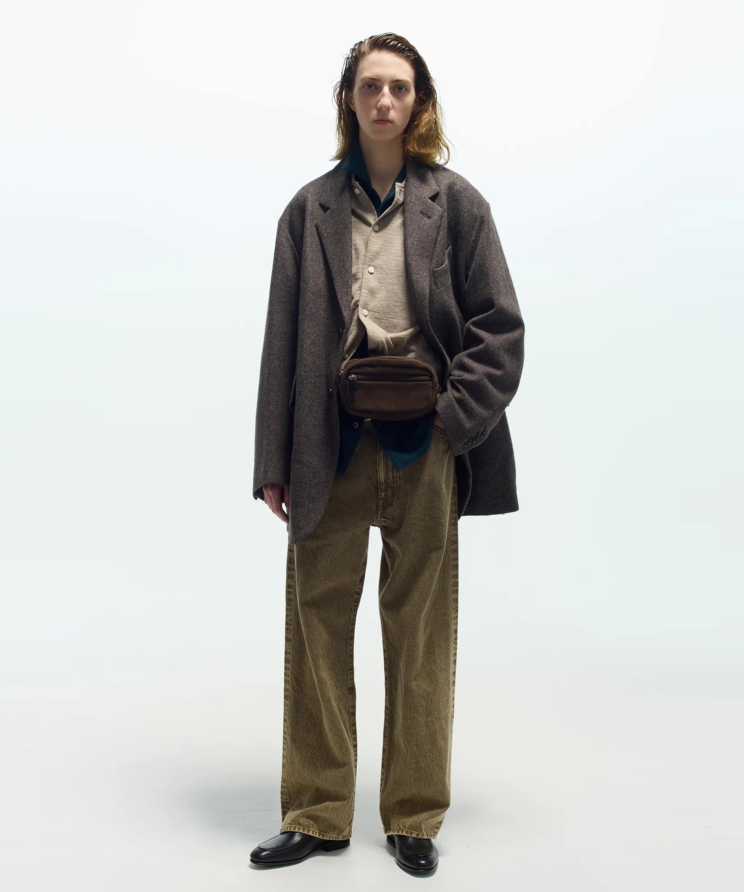 5 POCKET WIDE DENIM PANTS URU TOKYO