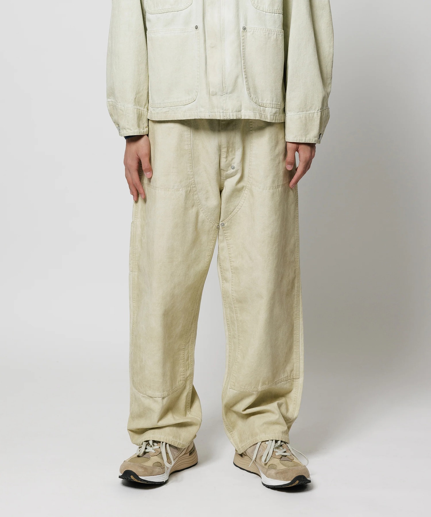 FADE DOUBLE KNEE PANTS F-LAGSTUF-F