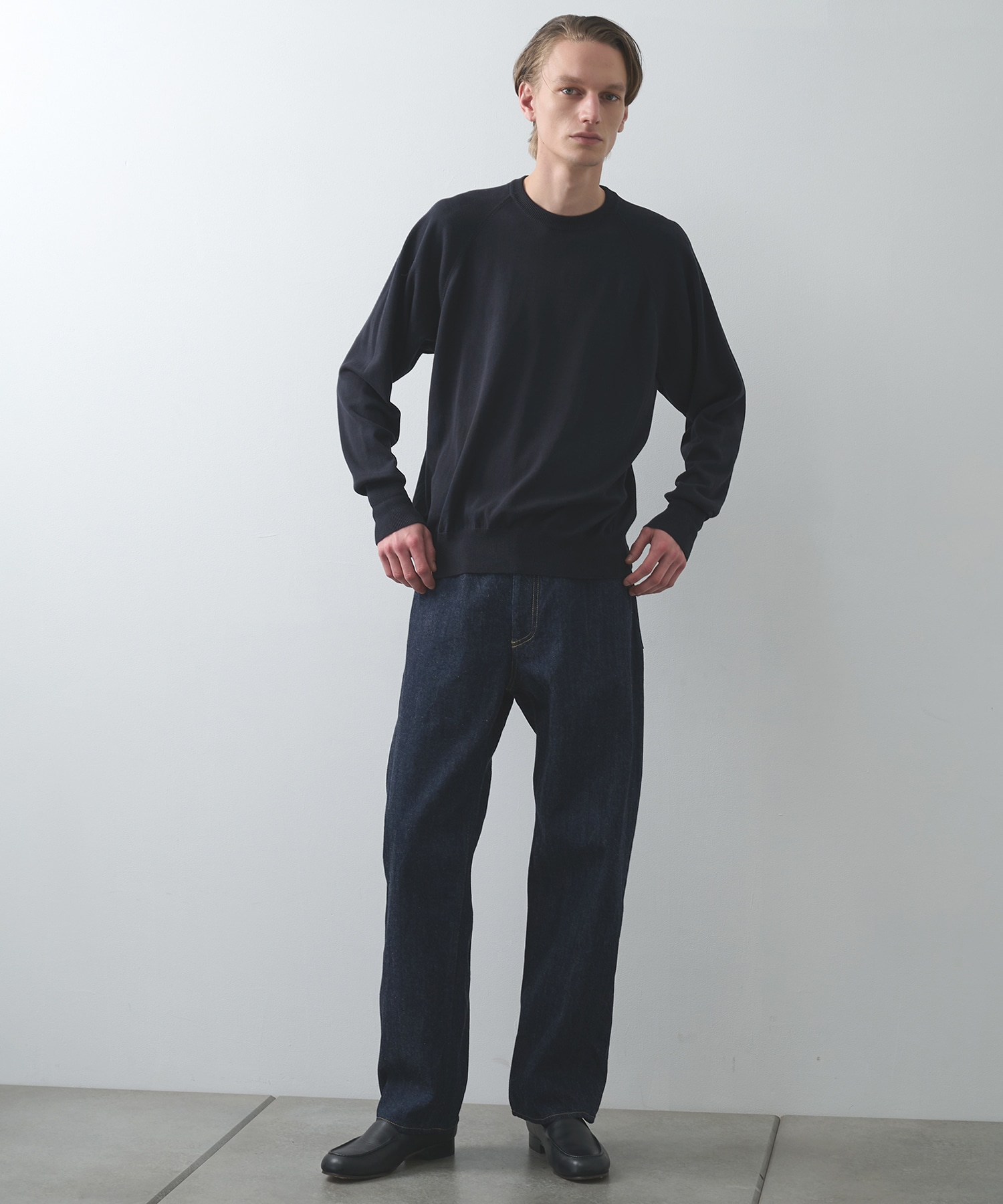 5 pocket denim pants STILL BY HAND