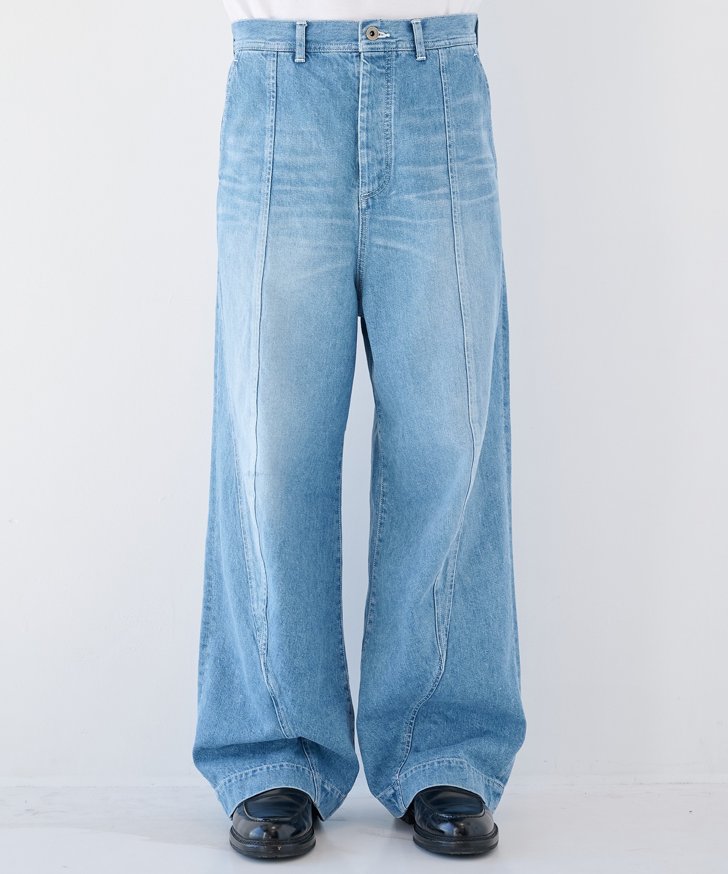 WIDE 3D DENIM SHAREEF