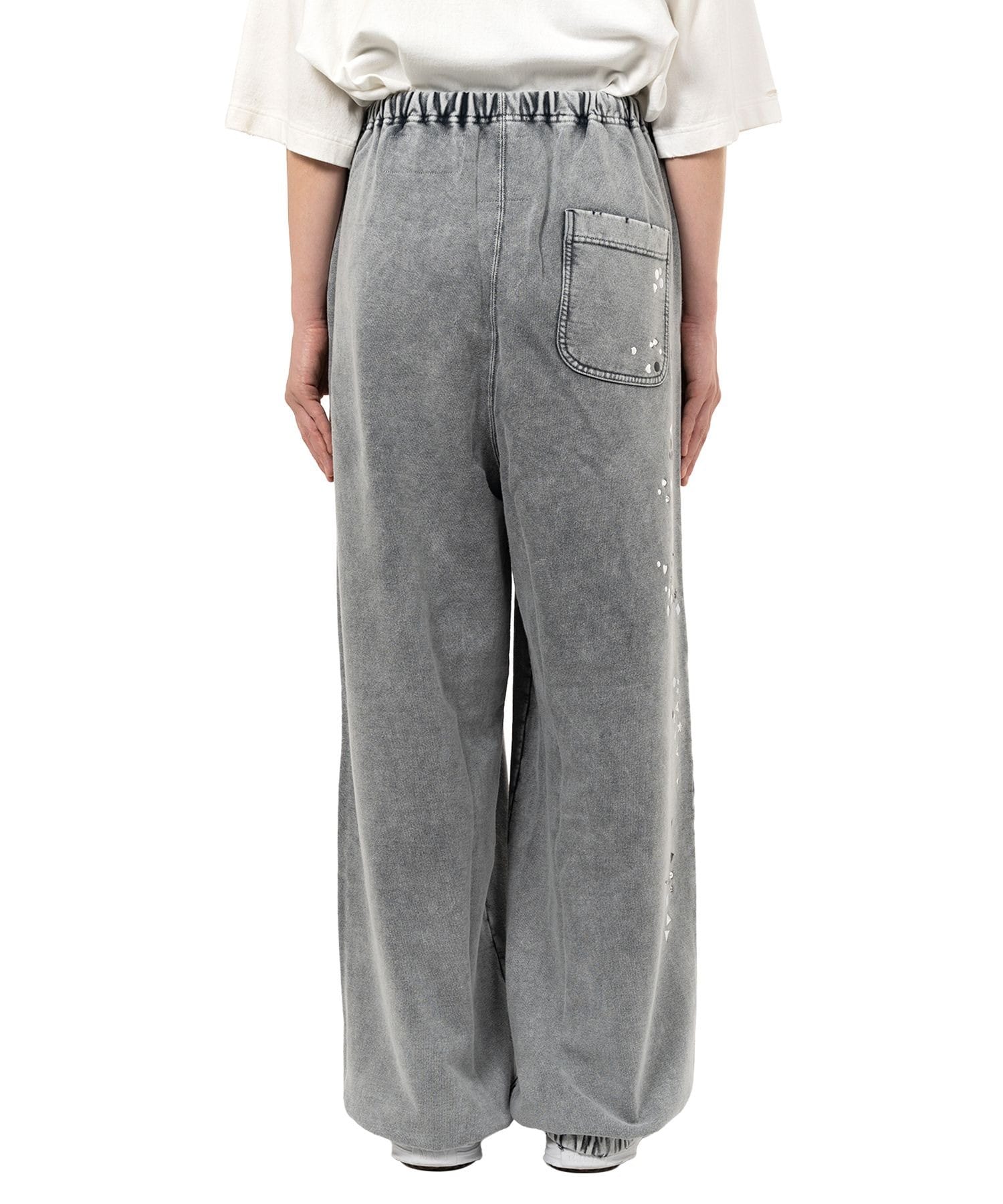 EMBELLISHED BLEACHED PANTS Maison MIHARA YASUHIRO