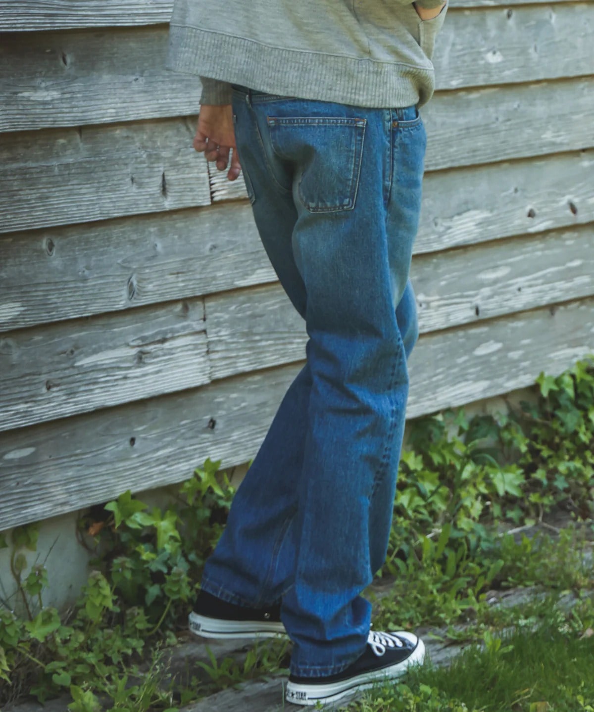 14oz SELVAGE DENIM MR.OLIVE