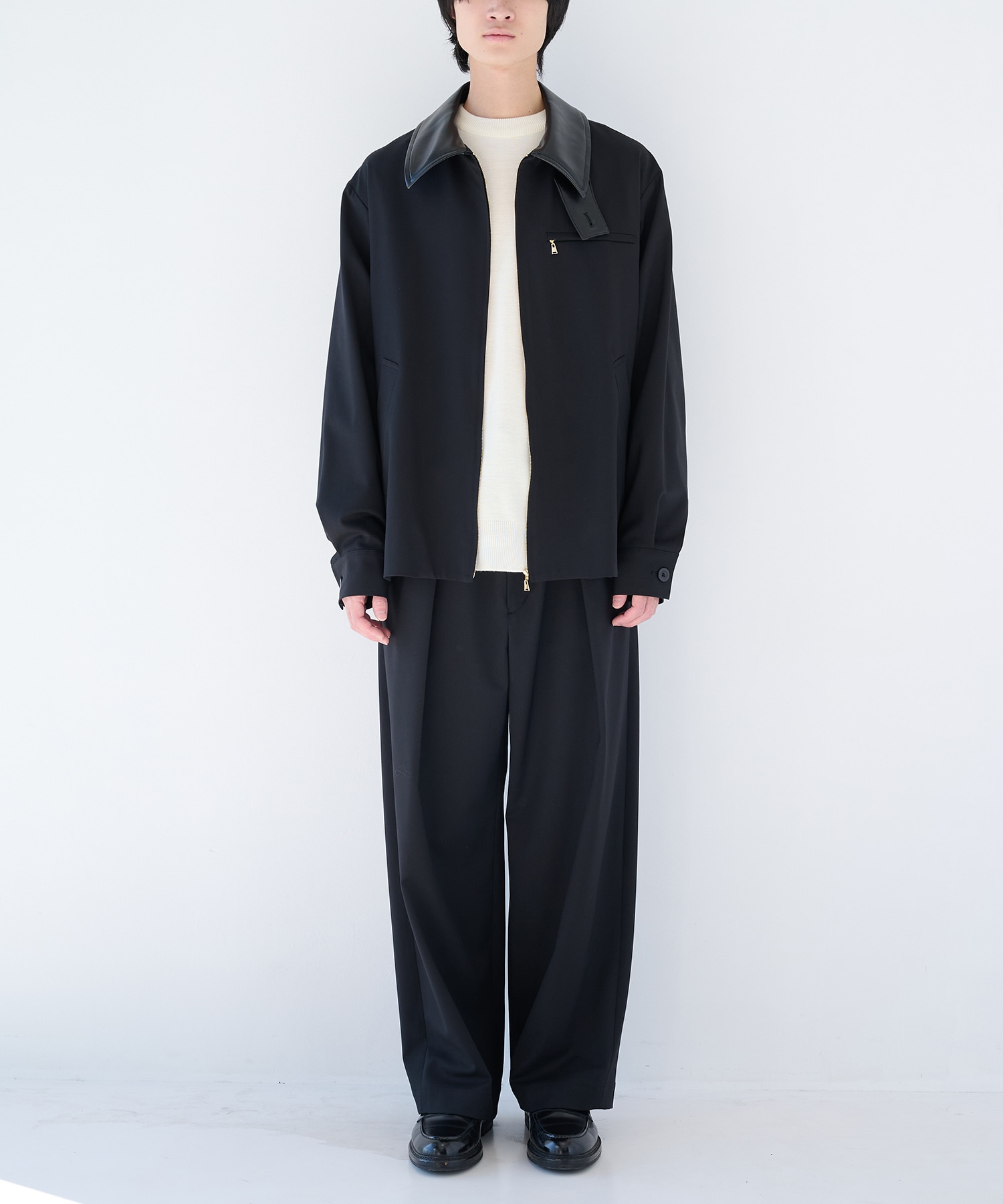 別注 Wool Wide Pants CULLNI