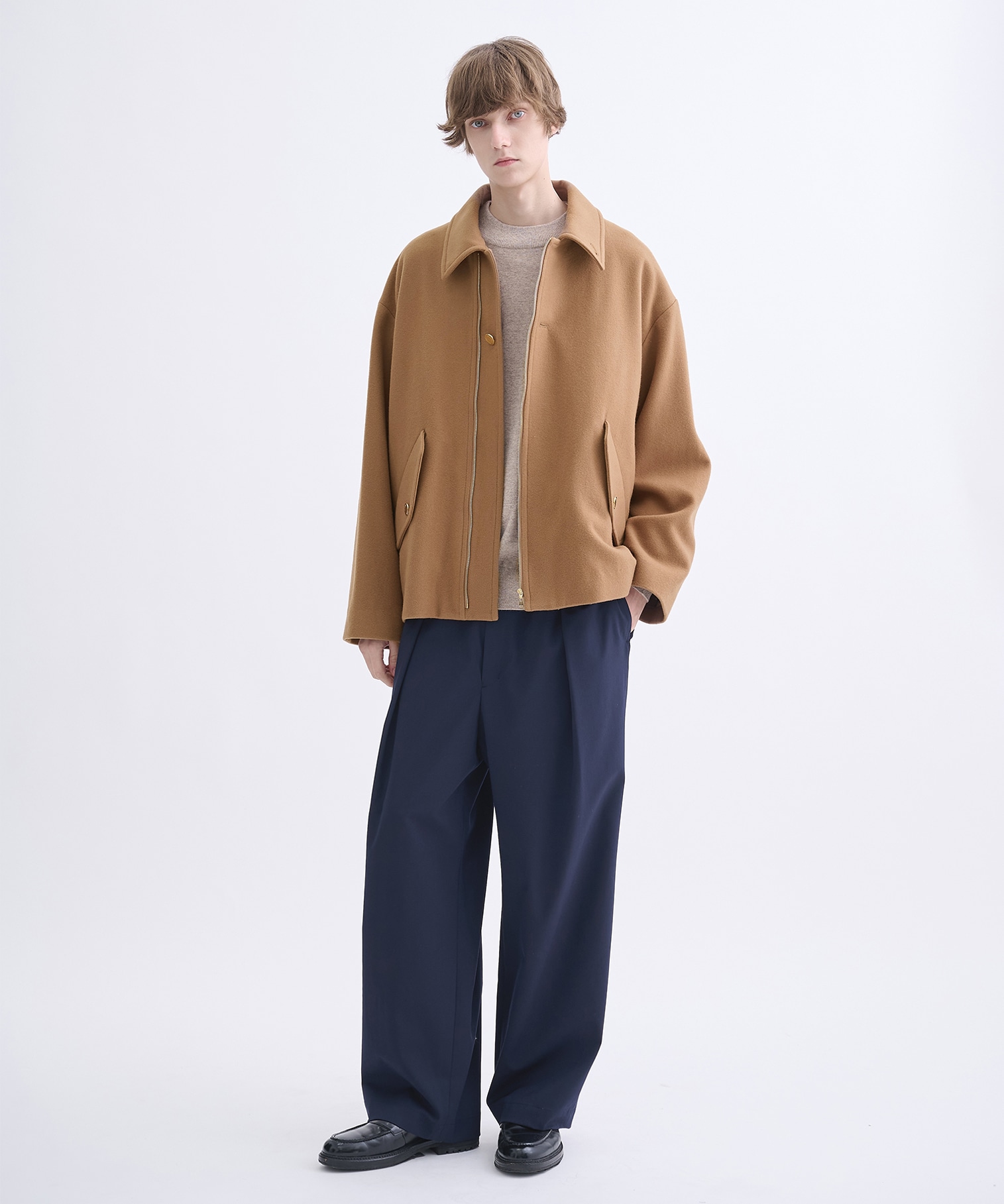 別注 Wool Wide Pants CULLNI