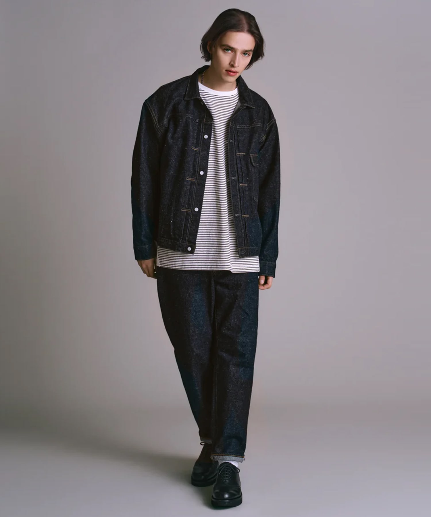 LV61ｓ TAPERD JEANS ONE-WASHED New Manual