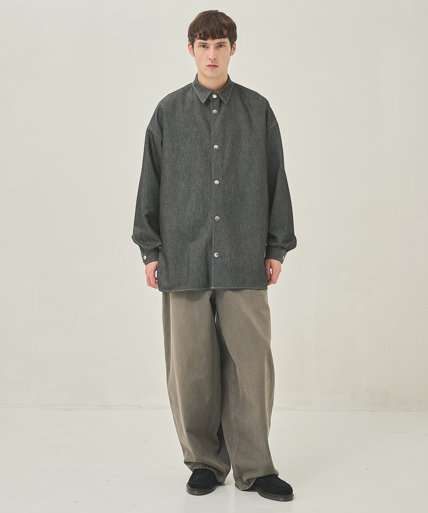 RERACS BARREL DENIM PANTS THE RERACS