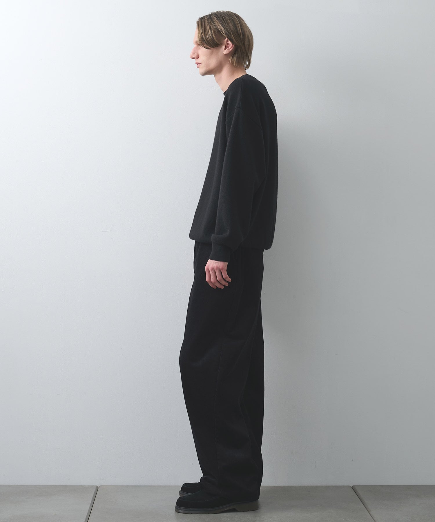 CORDUROY WIDE PANTS STUDIOUS