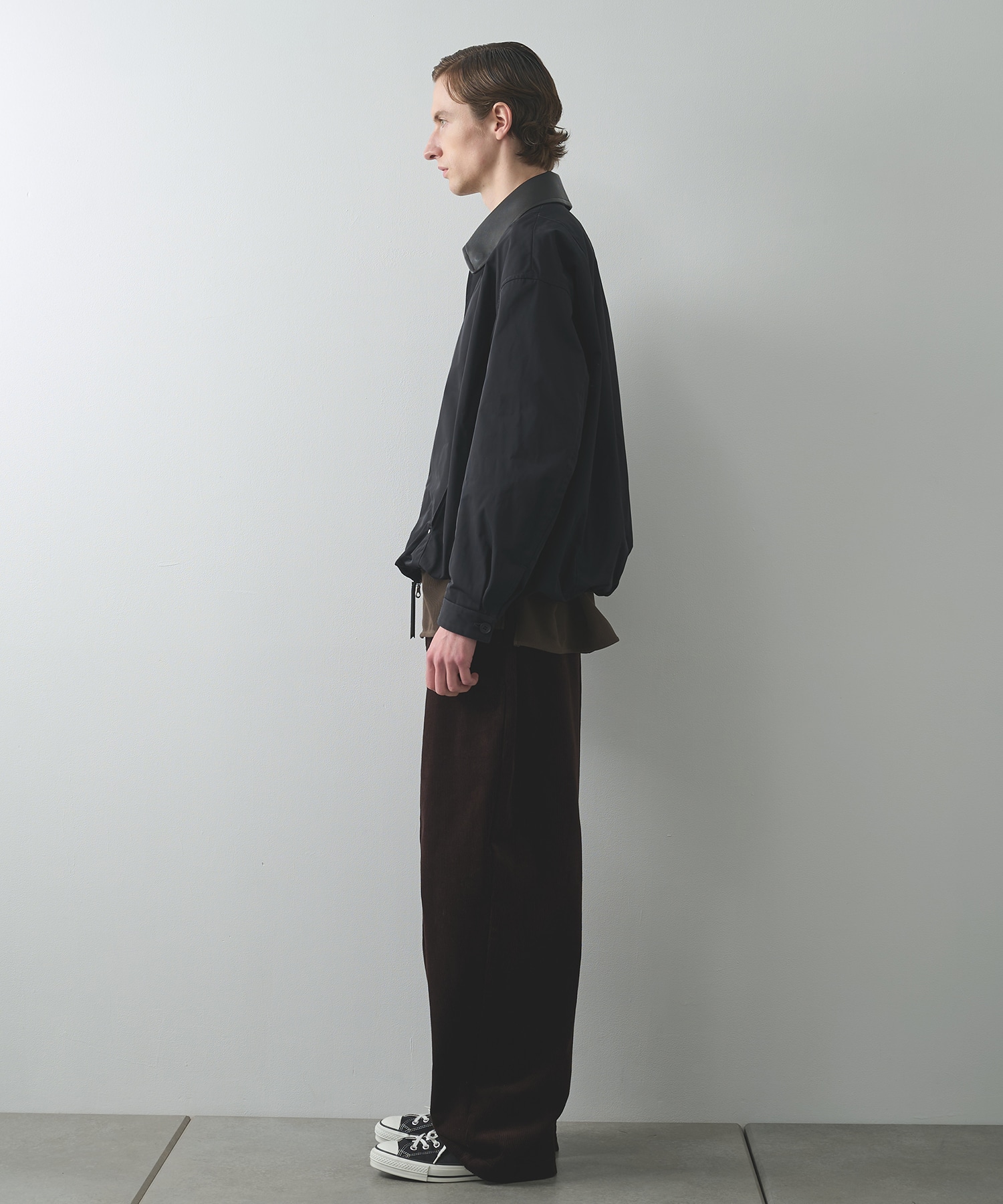 CORDUROY WIDE PANTS STUDIOUS