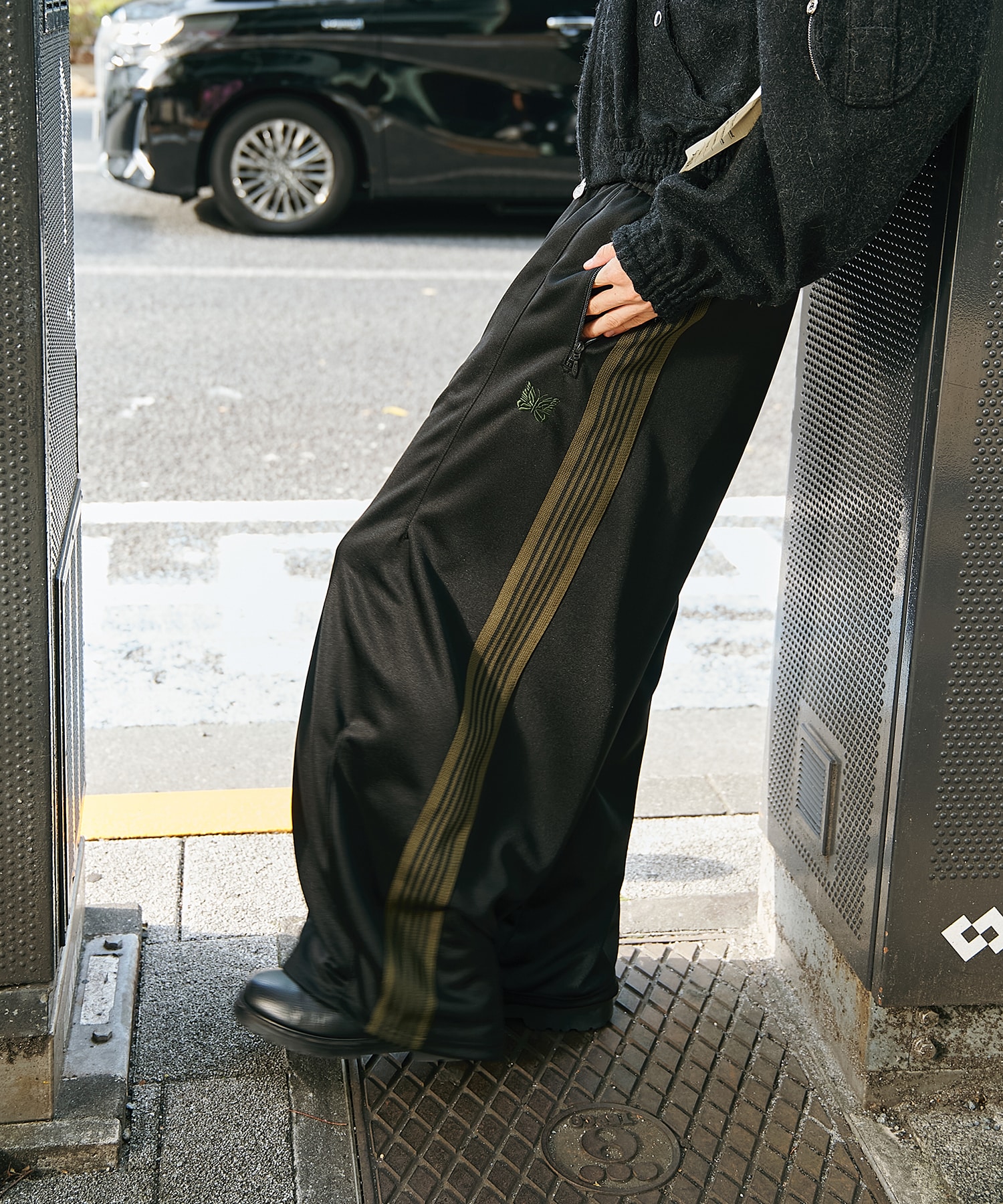 別注 H.D. Track Pant - Poly Smooth NEEDLES