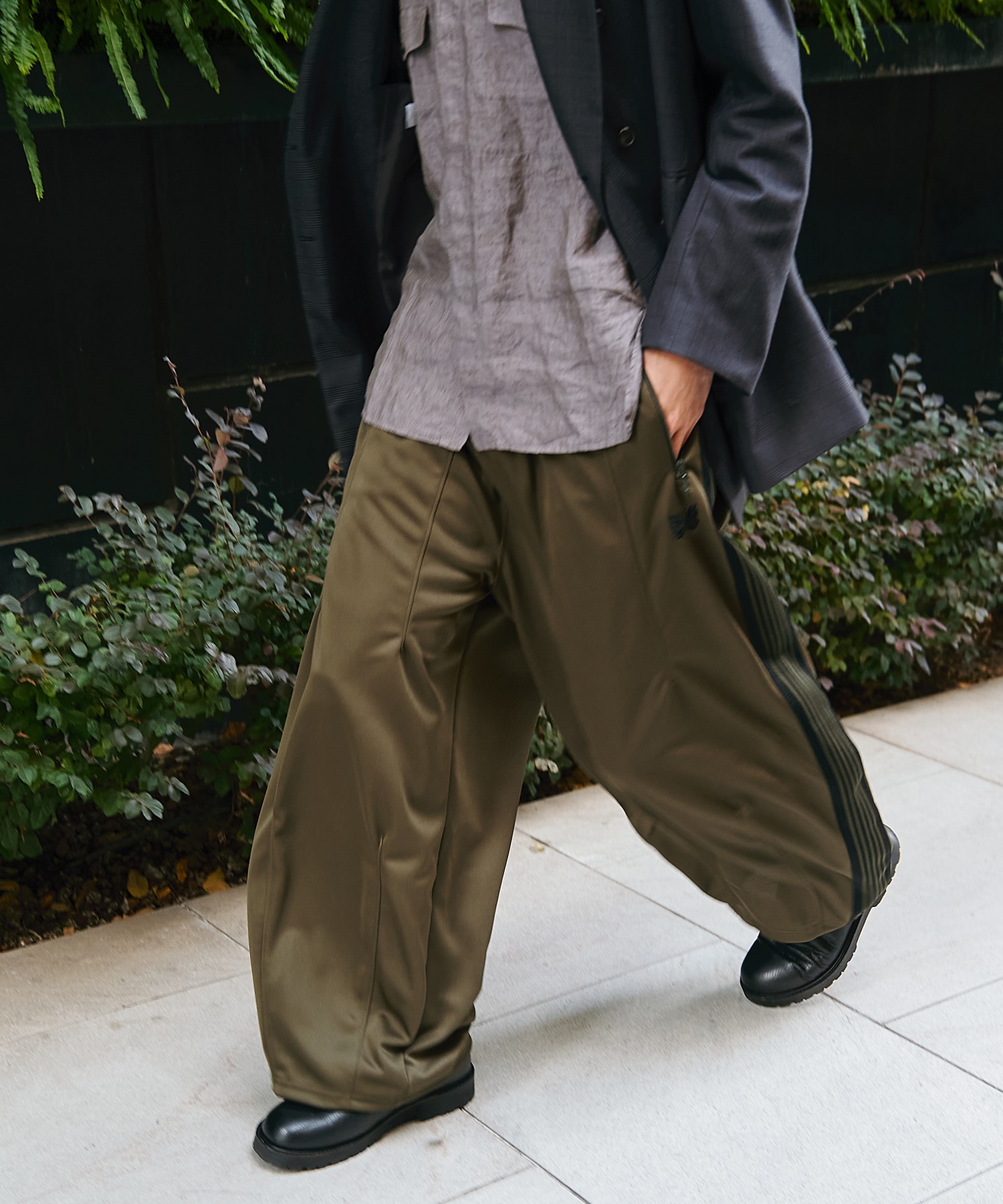 別注 H.D. Track Pant - Poly Smooth NEEDLES