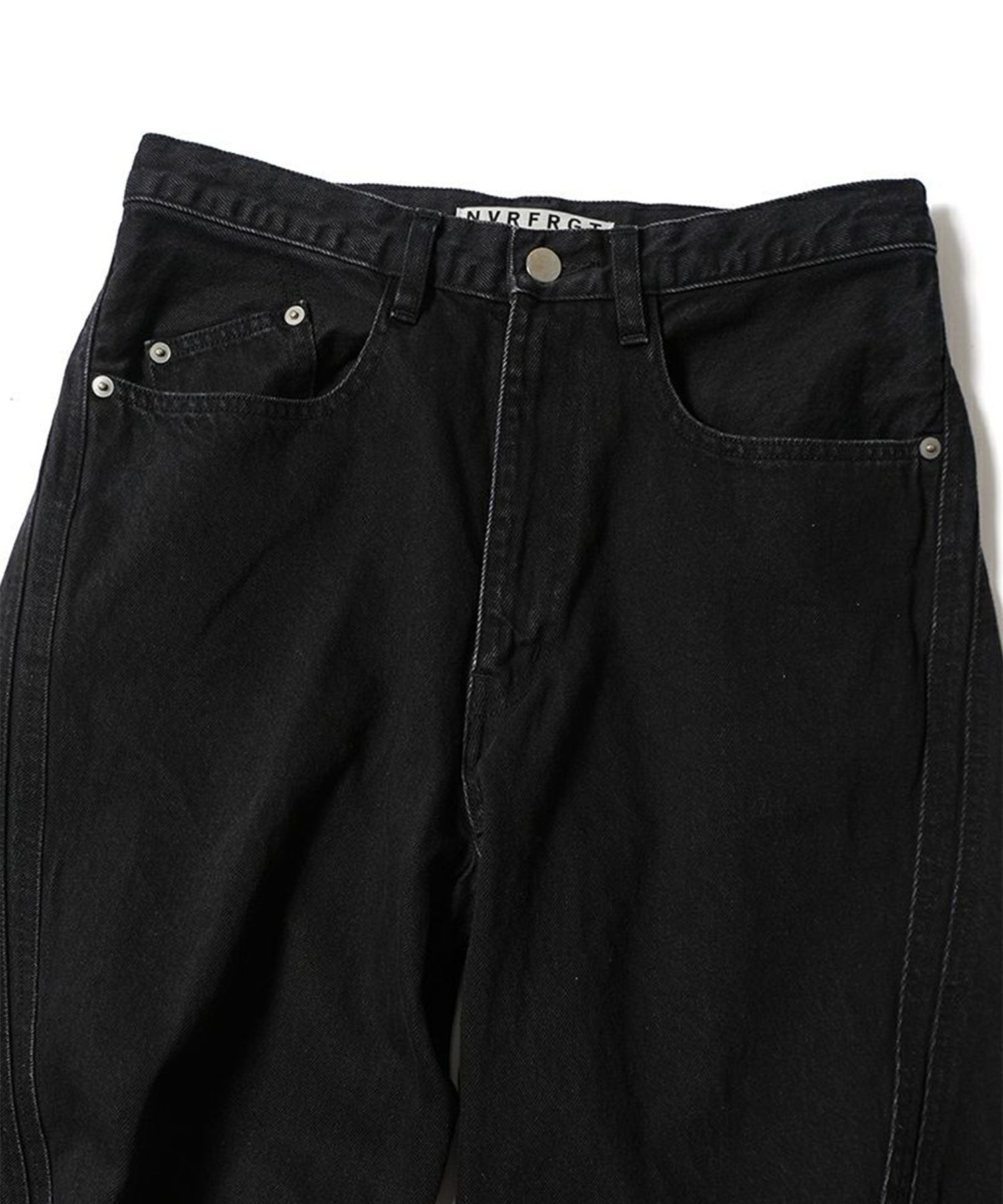 3D TWISTED WIDE LEG JEANS NVRFRGT