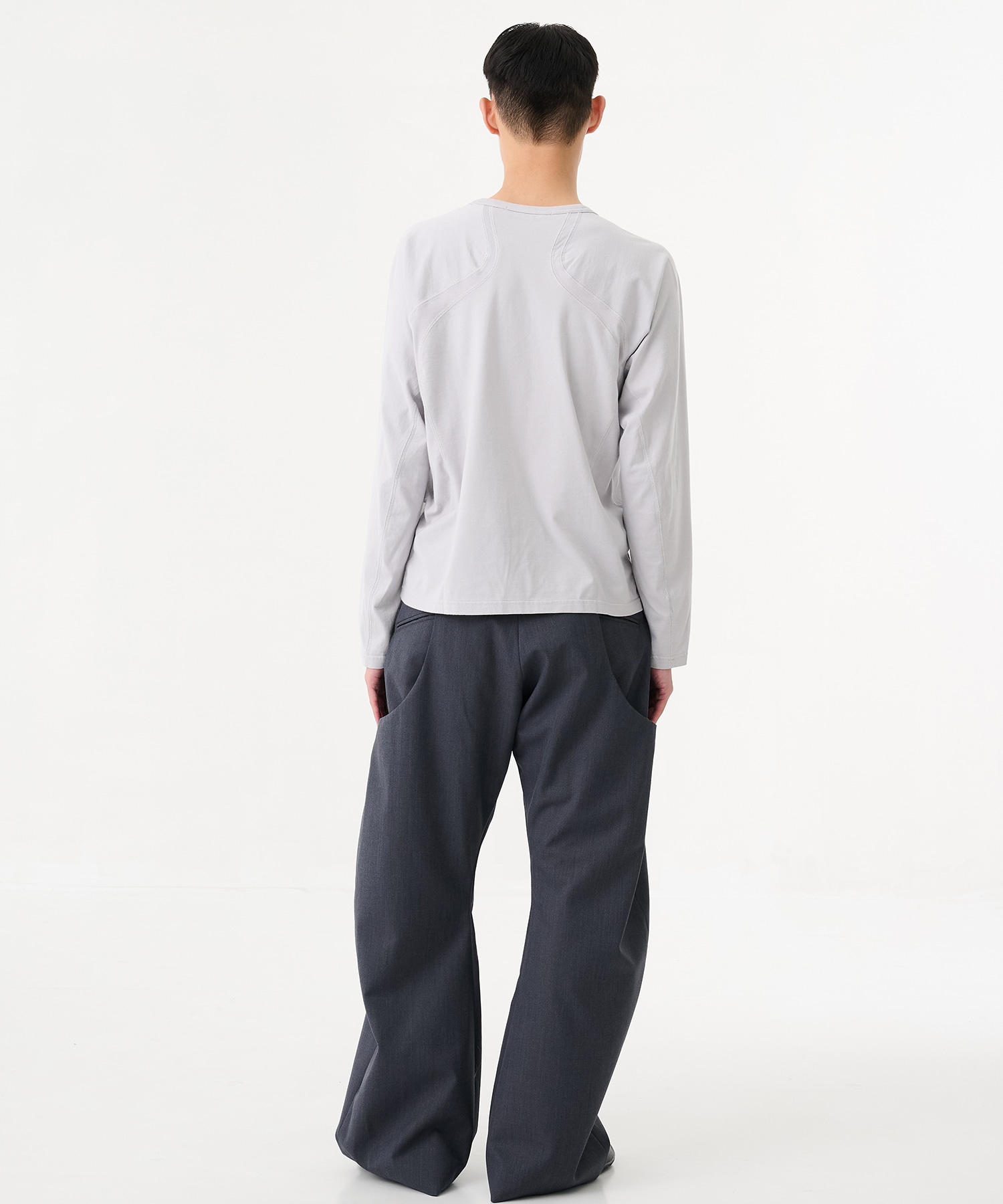 CURVED LEG UTILITY TROUSERS NVRFRGT