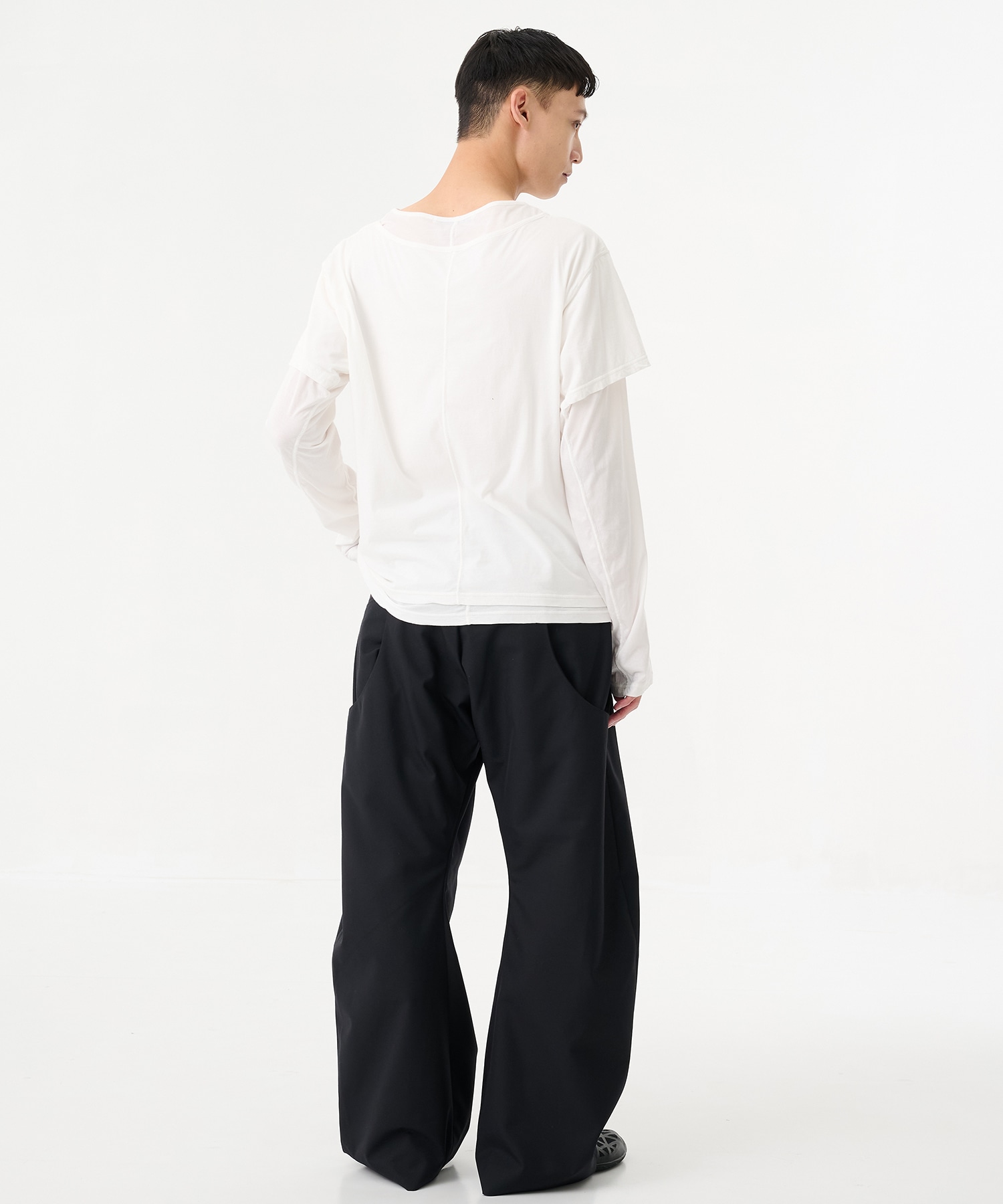 CURVED LEG UTILITY TROUSERS NVRFRGT