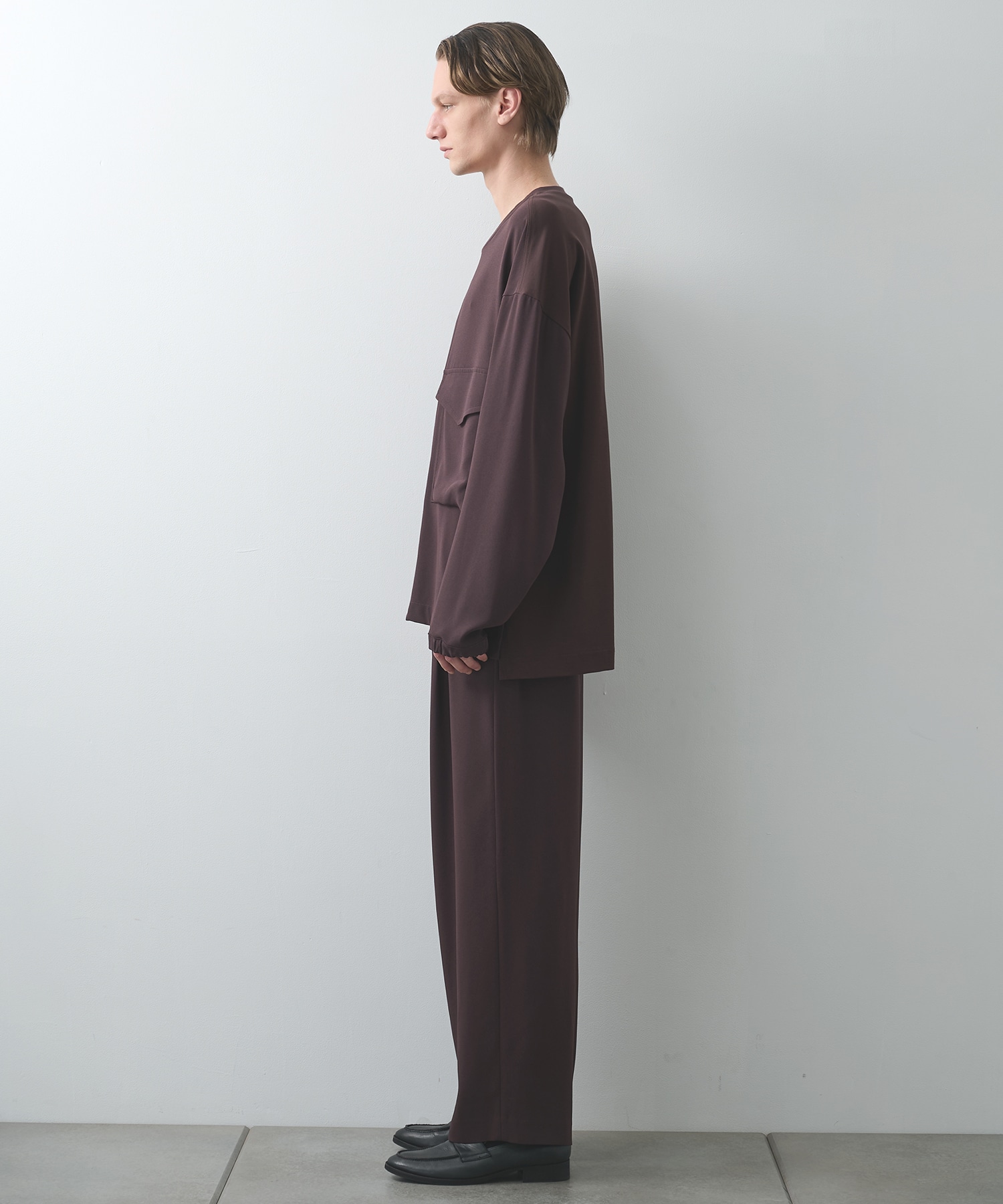 Wide 2 Tuck PNT UJOH HOMME