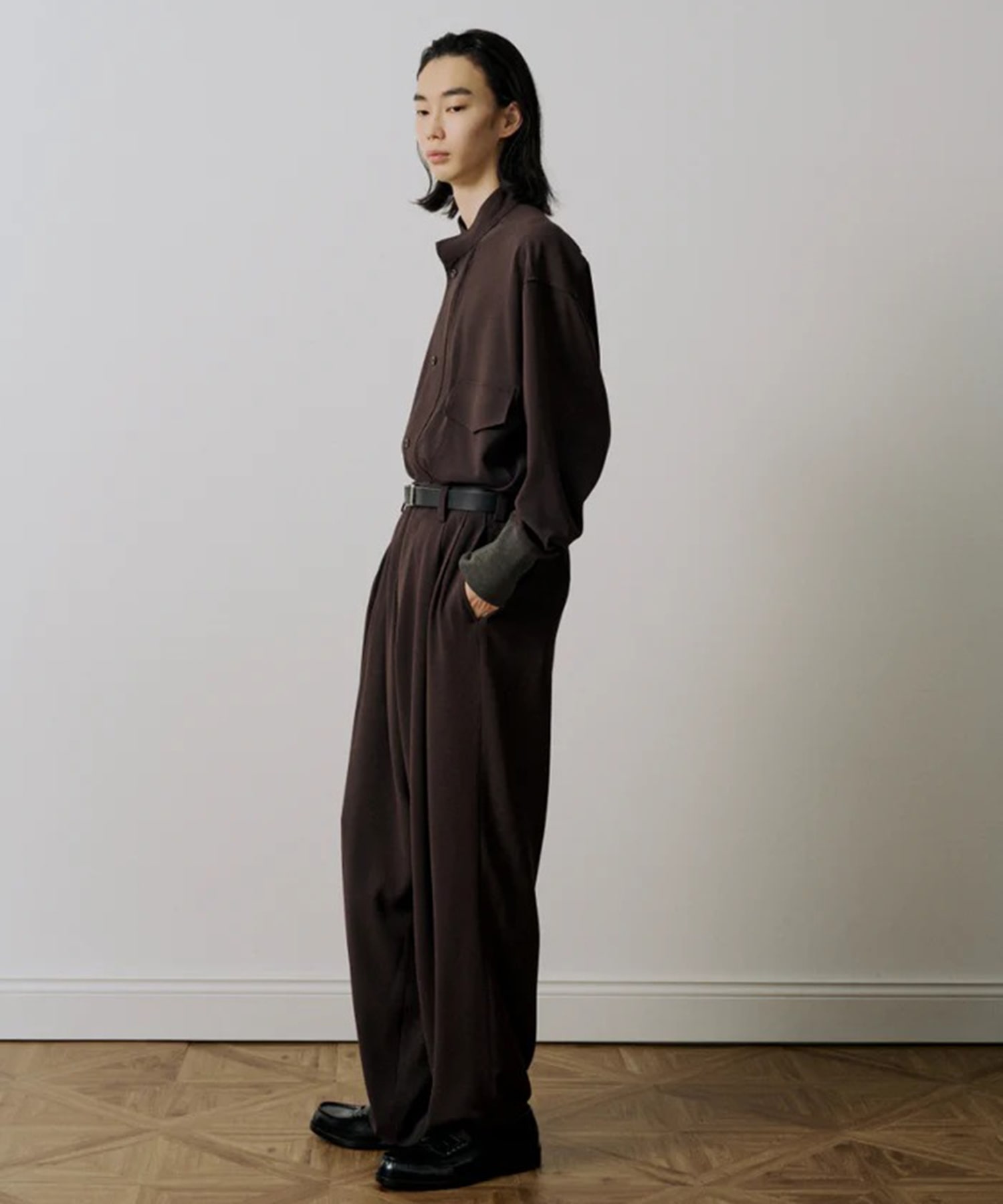 Wide 2 Tuck PNT UJOH HOMME