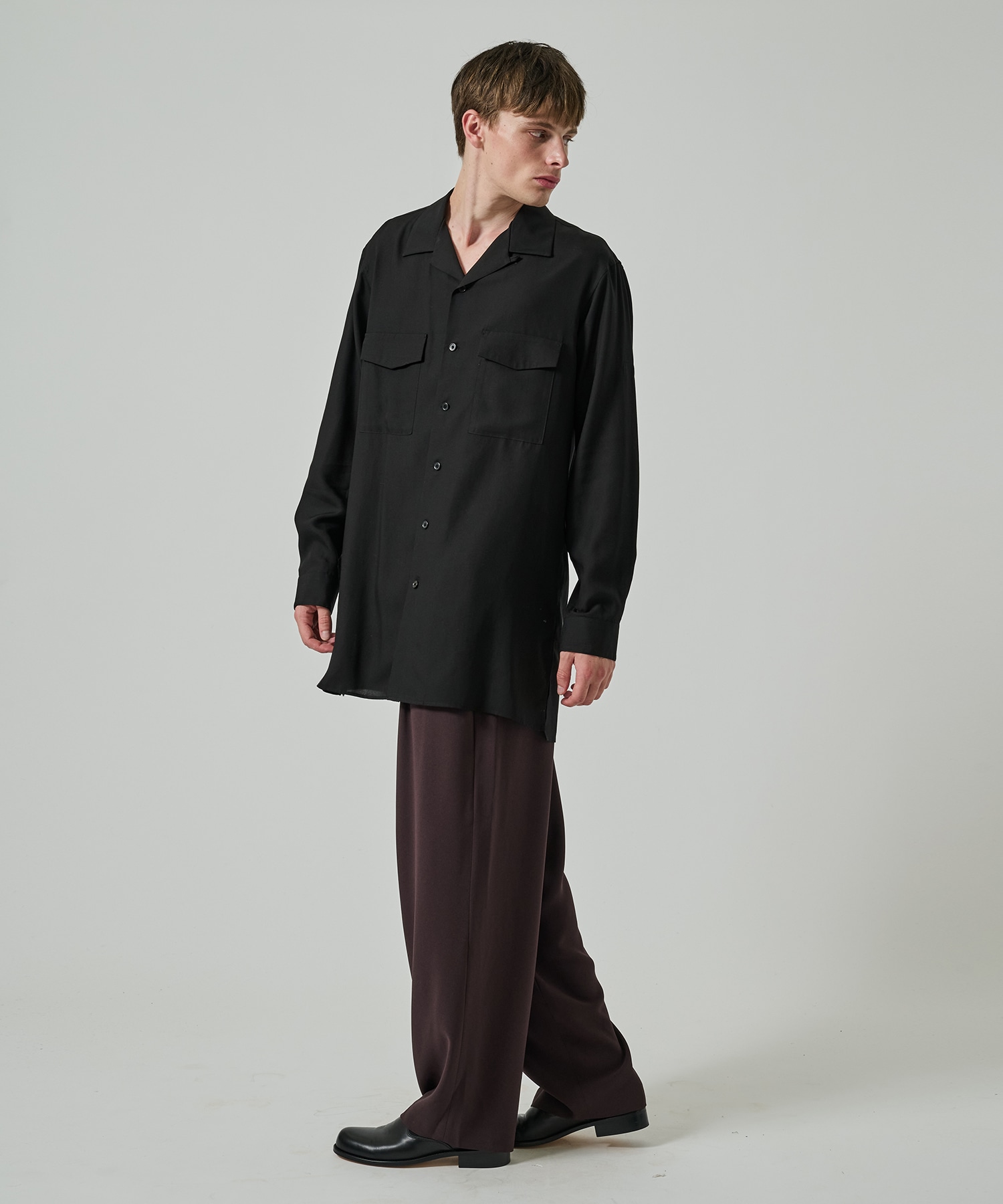 Wide 2 Tuck PNT UJOH HOMME