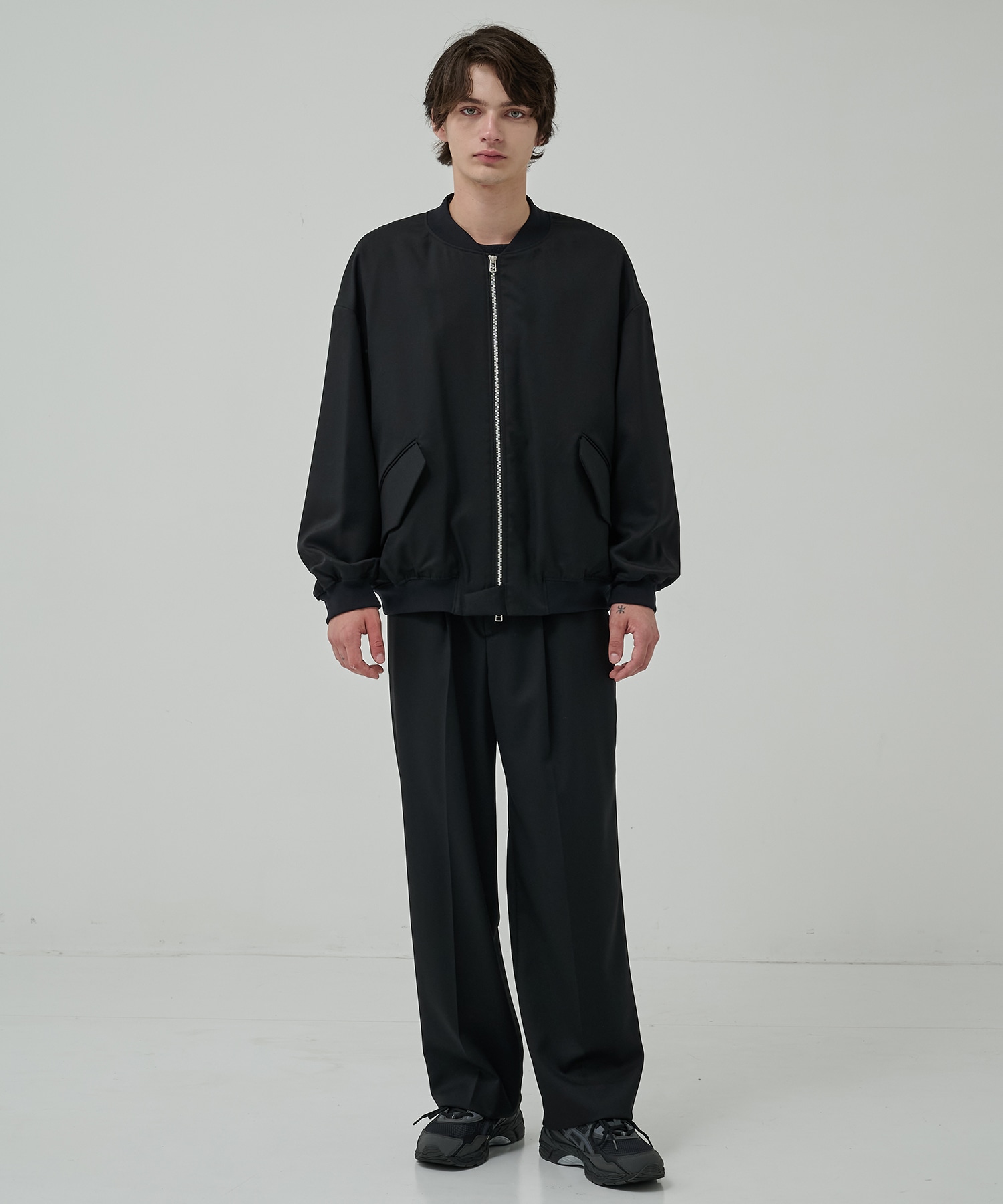 【身長174cm】Mサイズ　pavlo vinci　ボンバージャケット 身長174cm】Mサイズ pavlo vinci ボンバージャケット 身長174cm