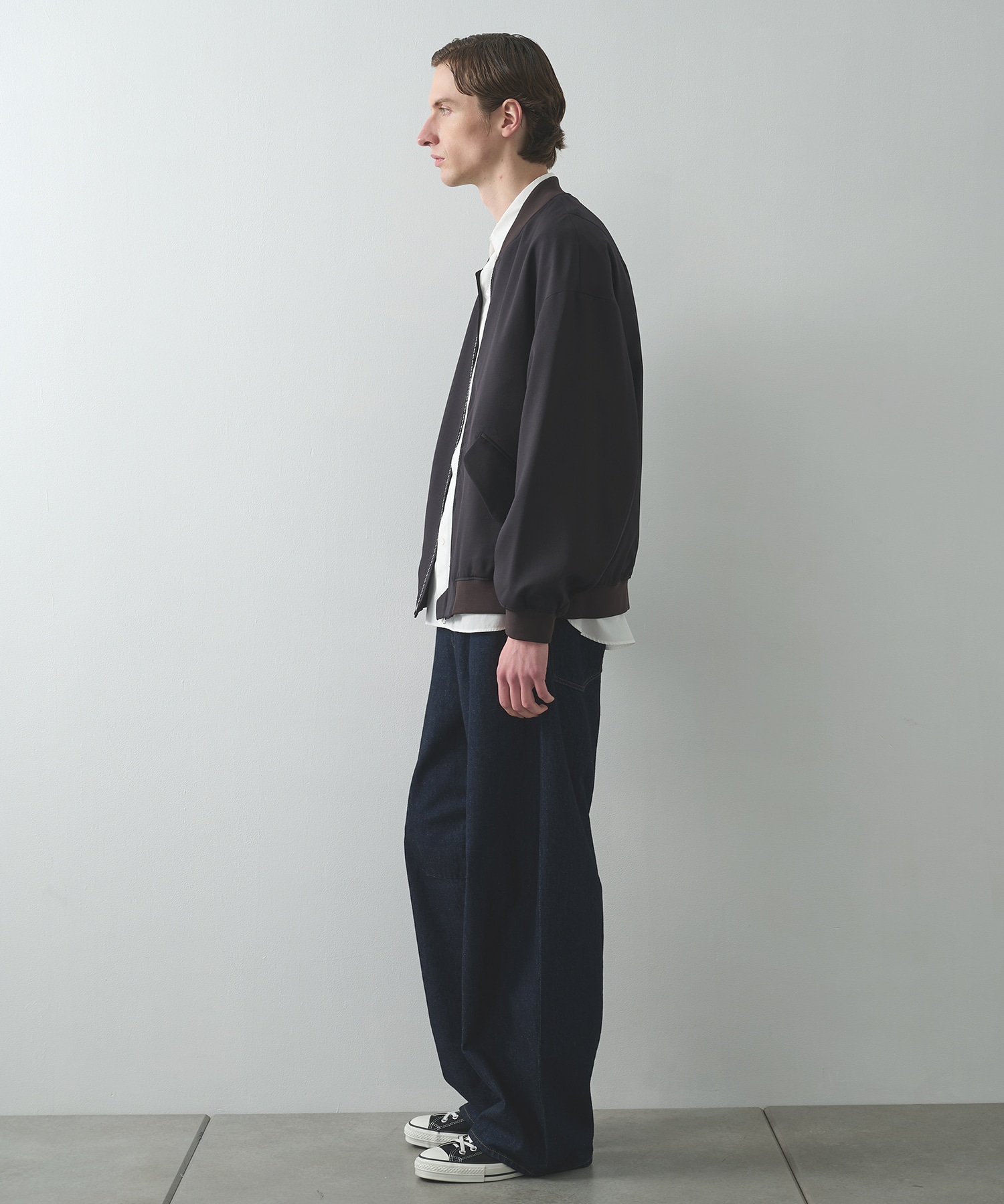 BAP WOOL BOMBER JACKET STUDIOUS
