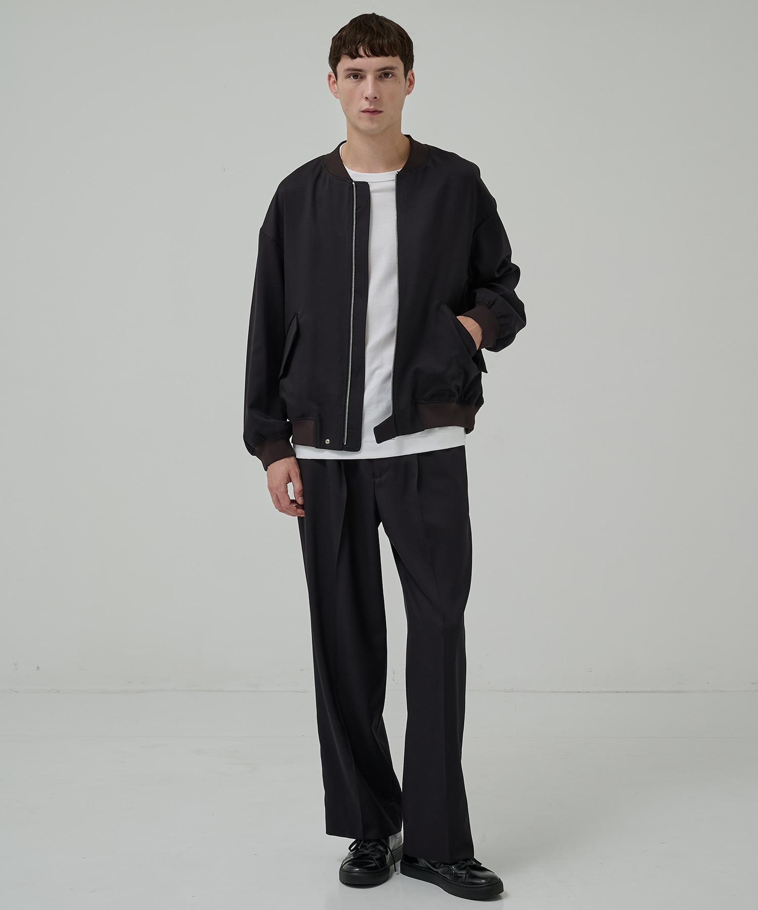 BAP WOOL ボンバージャケット STUDIOUS