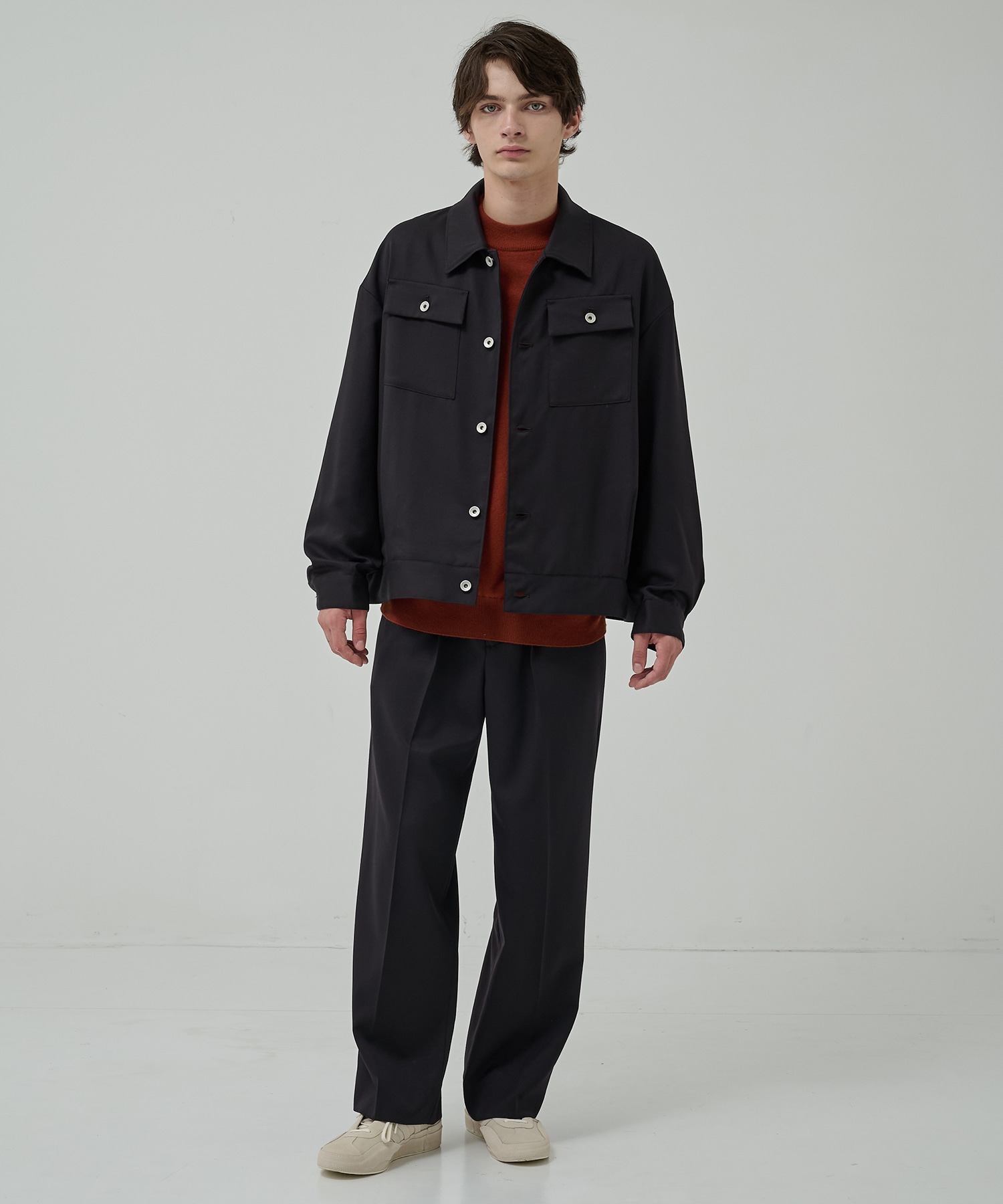 BAP WOOL トラッカージャケット STUDIOUS