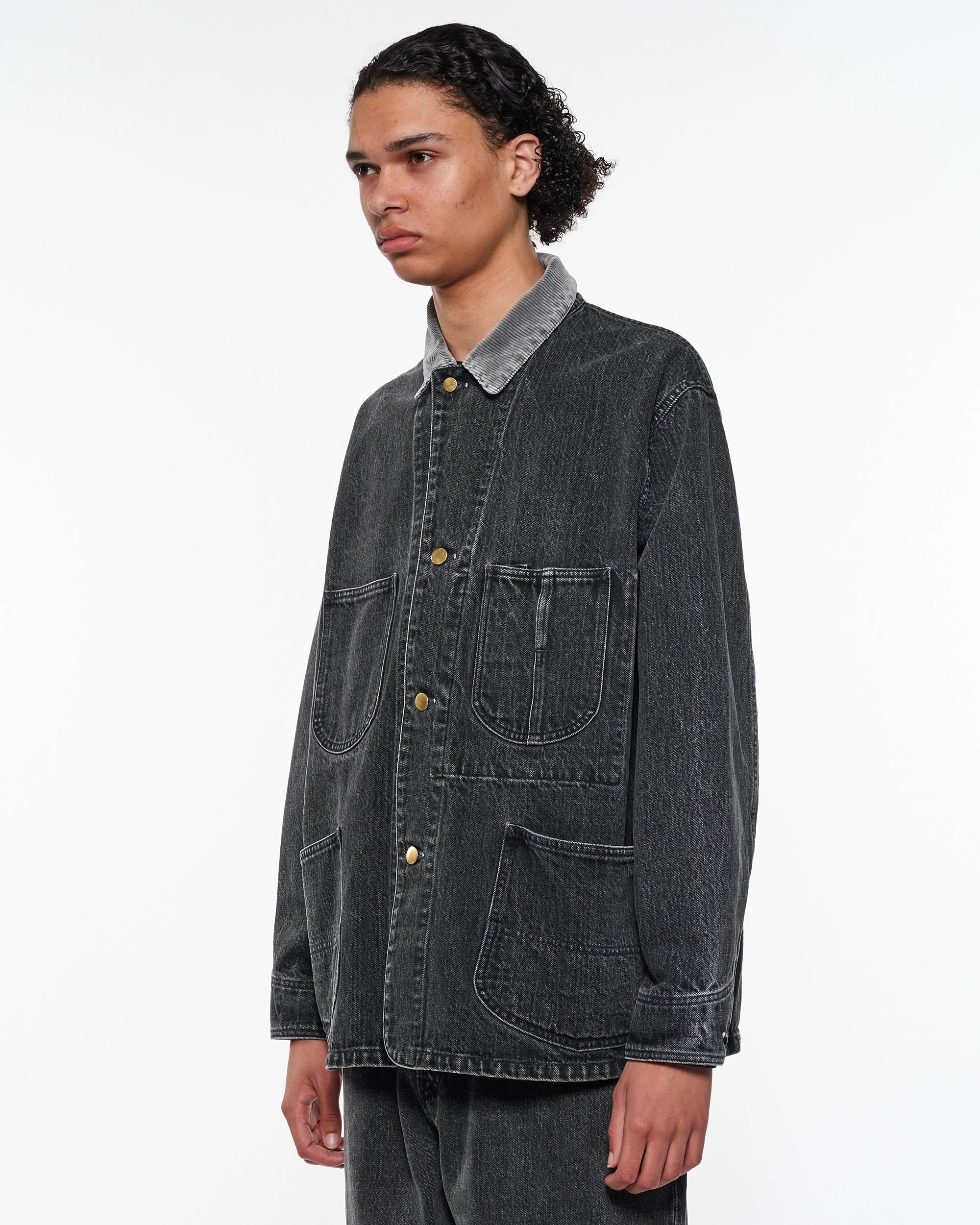 オーガニックコットン 13.5oz セルビッチデニム / カバーオールジャケット MARKAWARE/marka