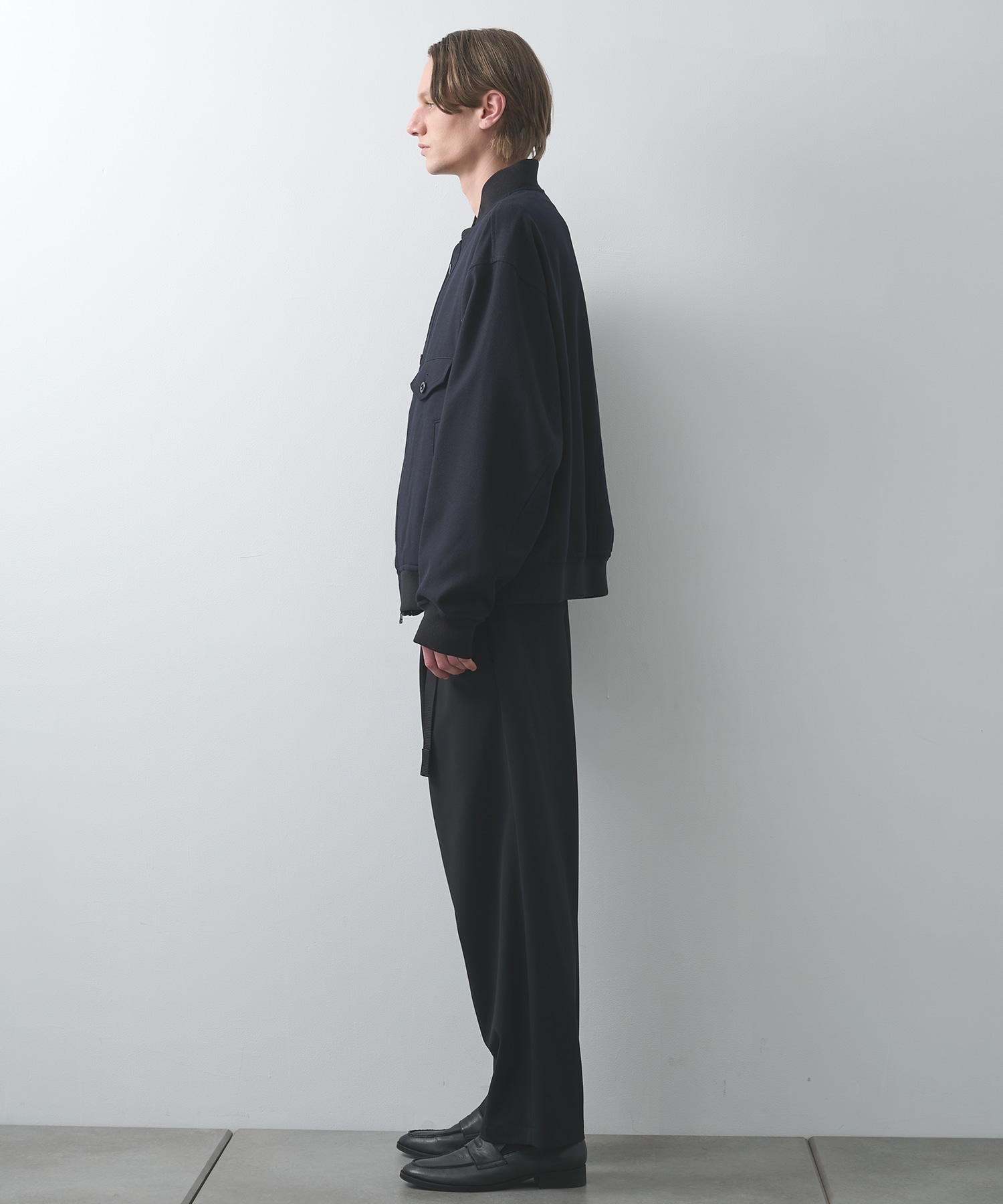 4 Pockets Zip-up Rib Blouson UJOH HOMME