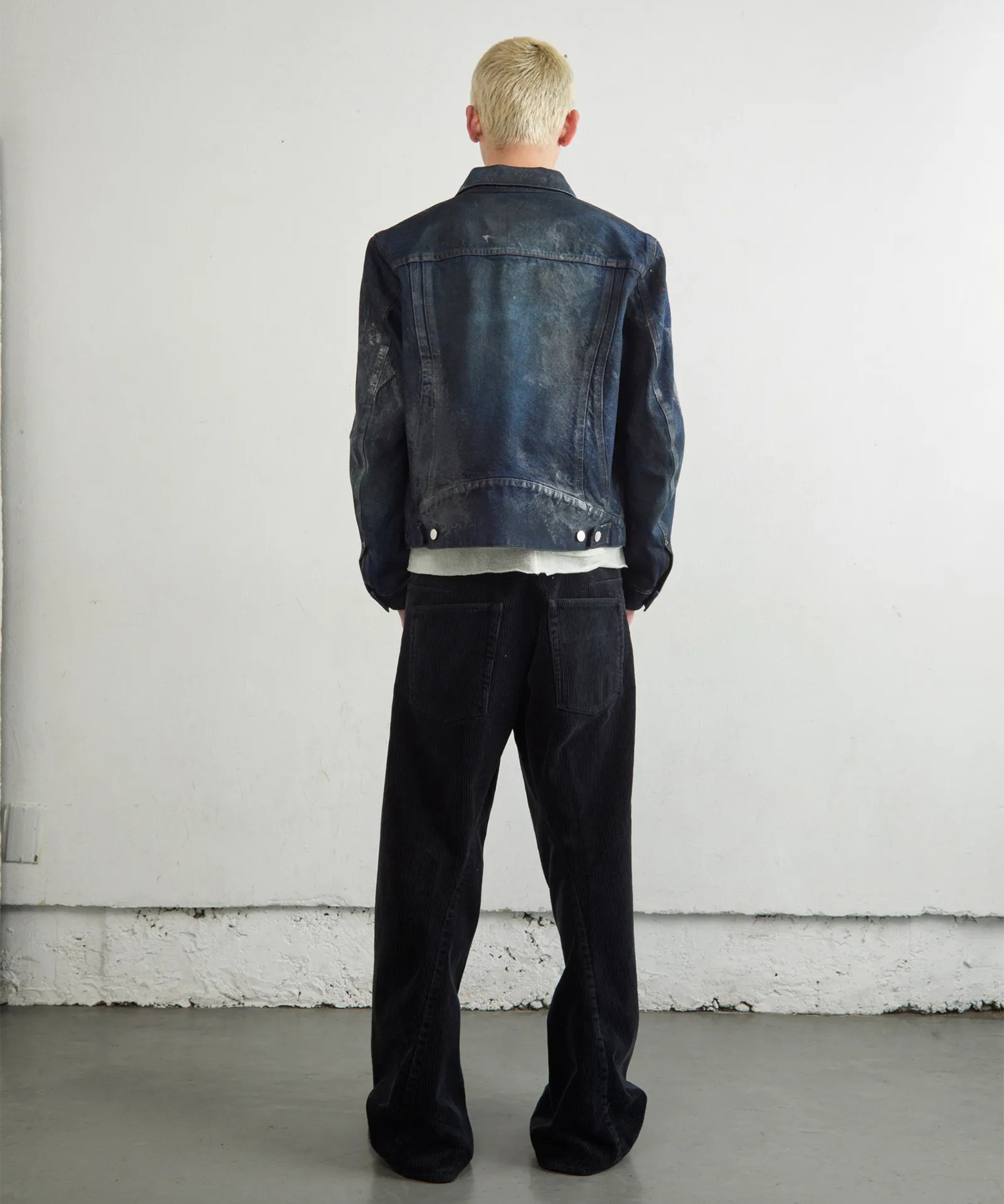 3D TRUCKER JACKET NVRFRGT