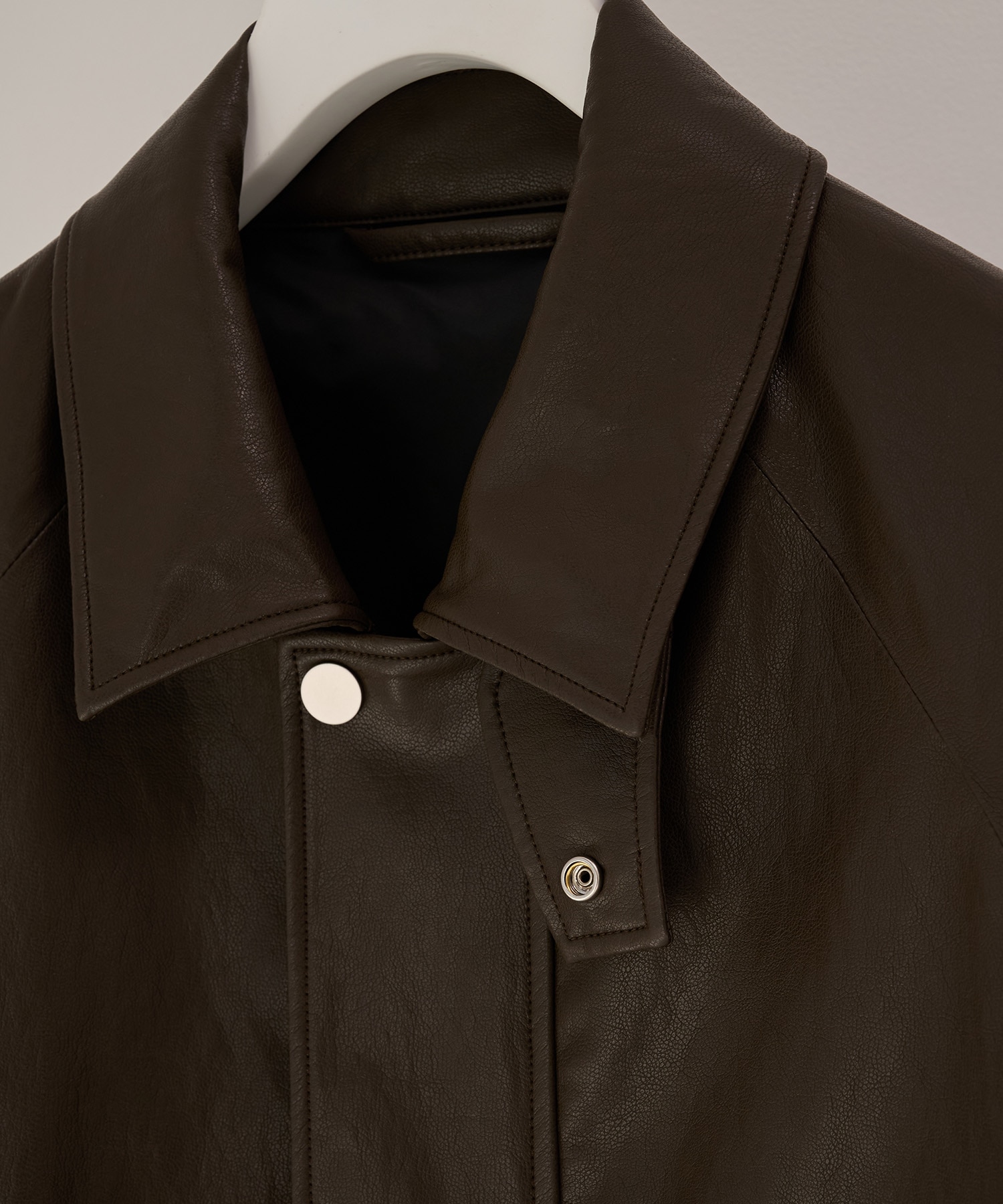 MODERN LEATHER BLOUSON STUDIOUS