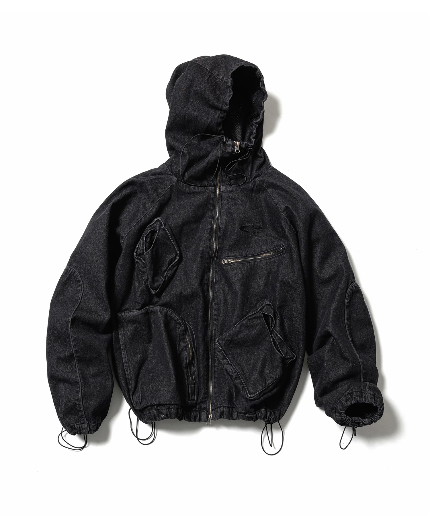 CPG RHOMBUS POCKET FADE DENIM JACKET CPG