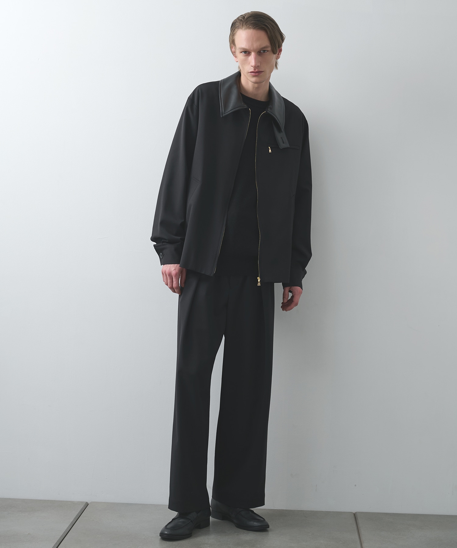 別注 Leather Color Zip Blouson｜CULLNI