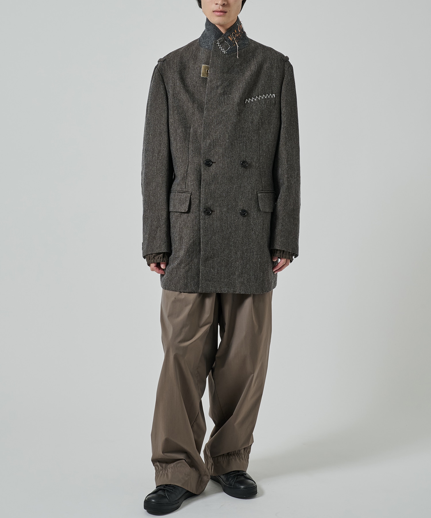 25WCM-J02105 TWEED JACKET kolor