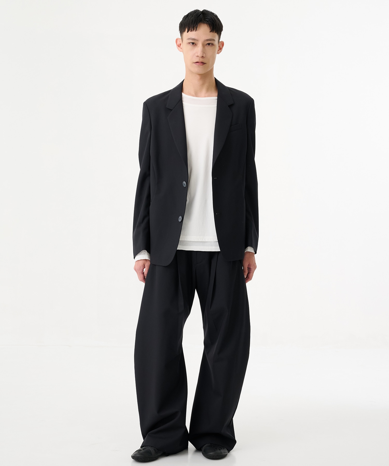 SINGLE-BREASTED BLAZER NVRFRGT