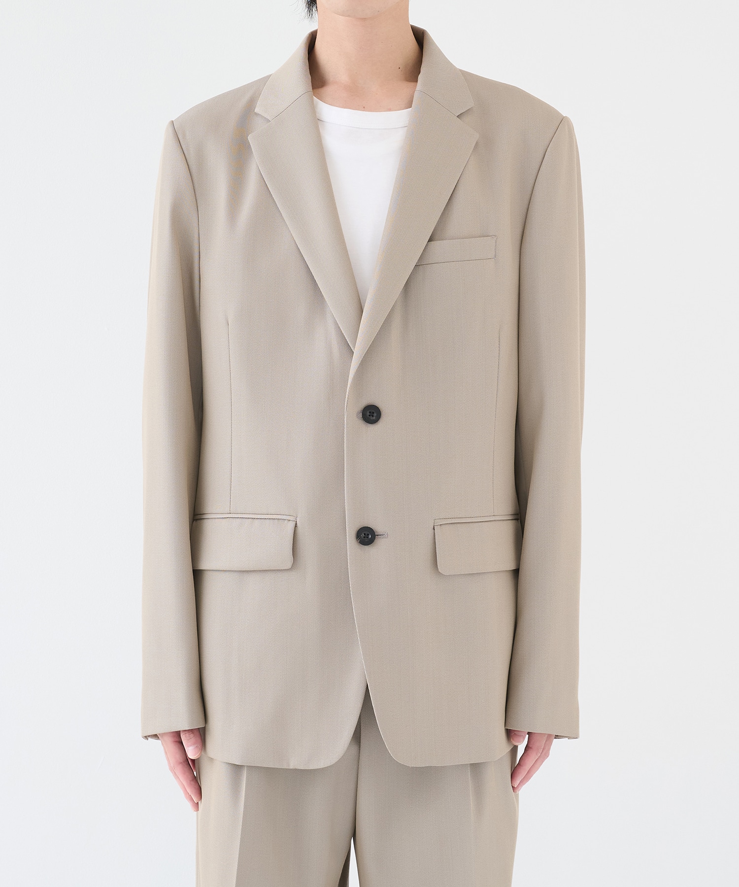 NOTCHED LAPEL SINGLE JAKET IRENISA