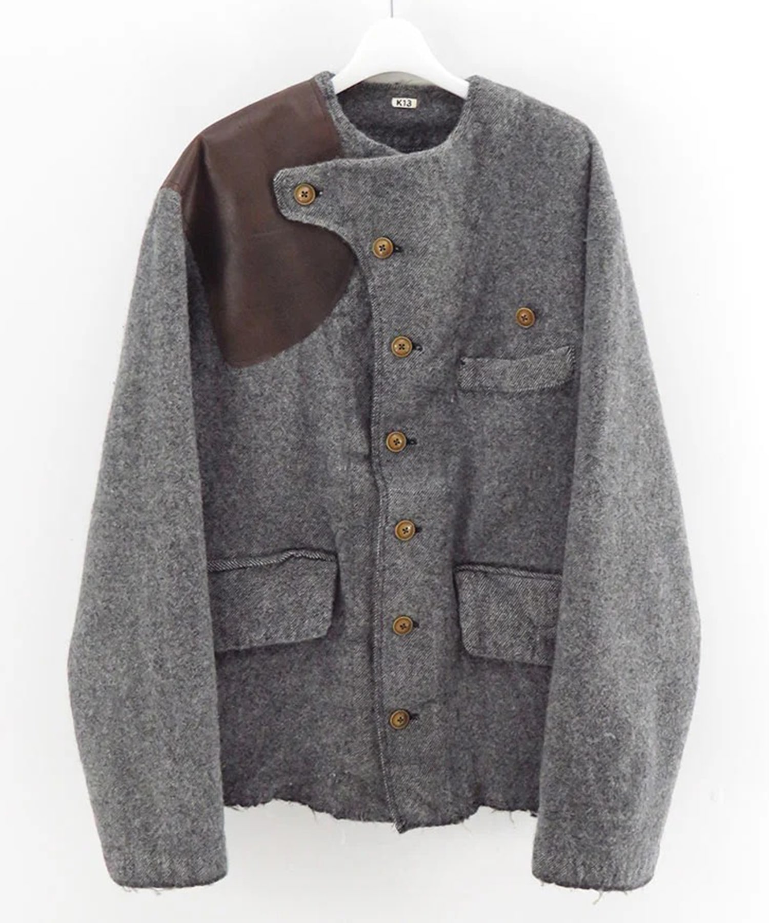 Asymmetric jacket KHOKI