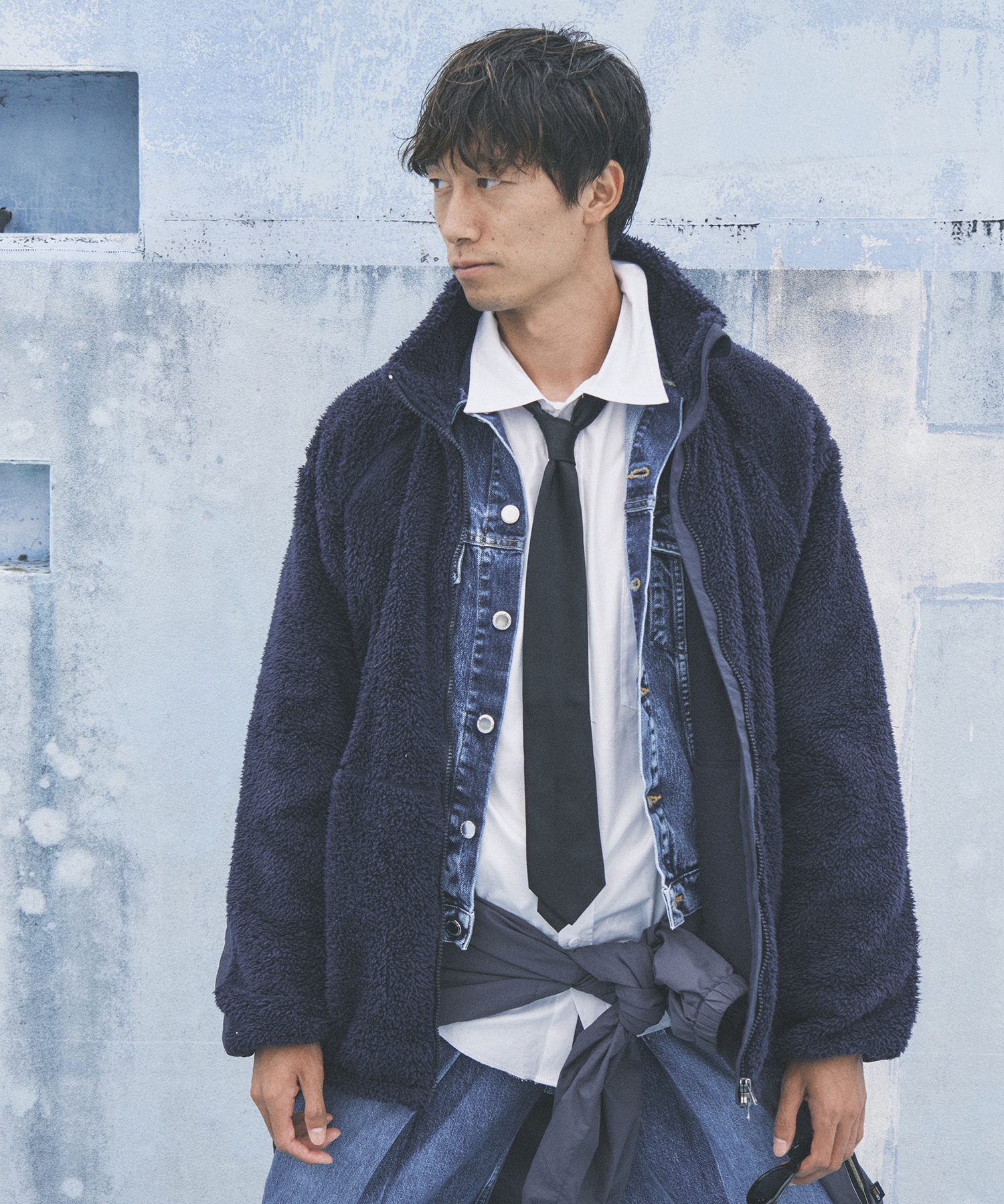 SHAGGY FLEECE JACKET FC TOKYO 24.7