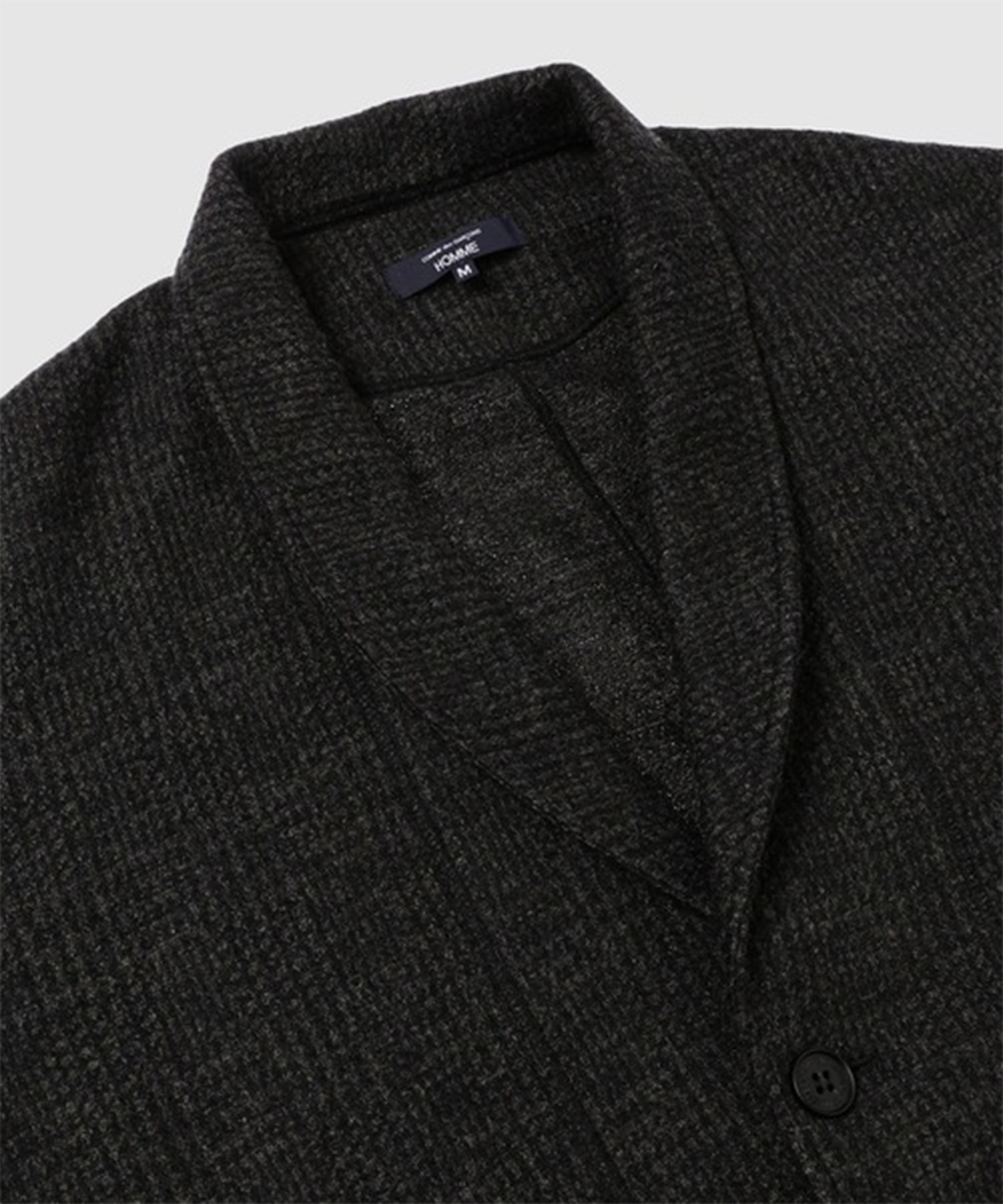 HP-T022-051 WOOL GLEN CHECK JACKET COMME des GARCONS HOMME