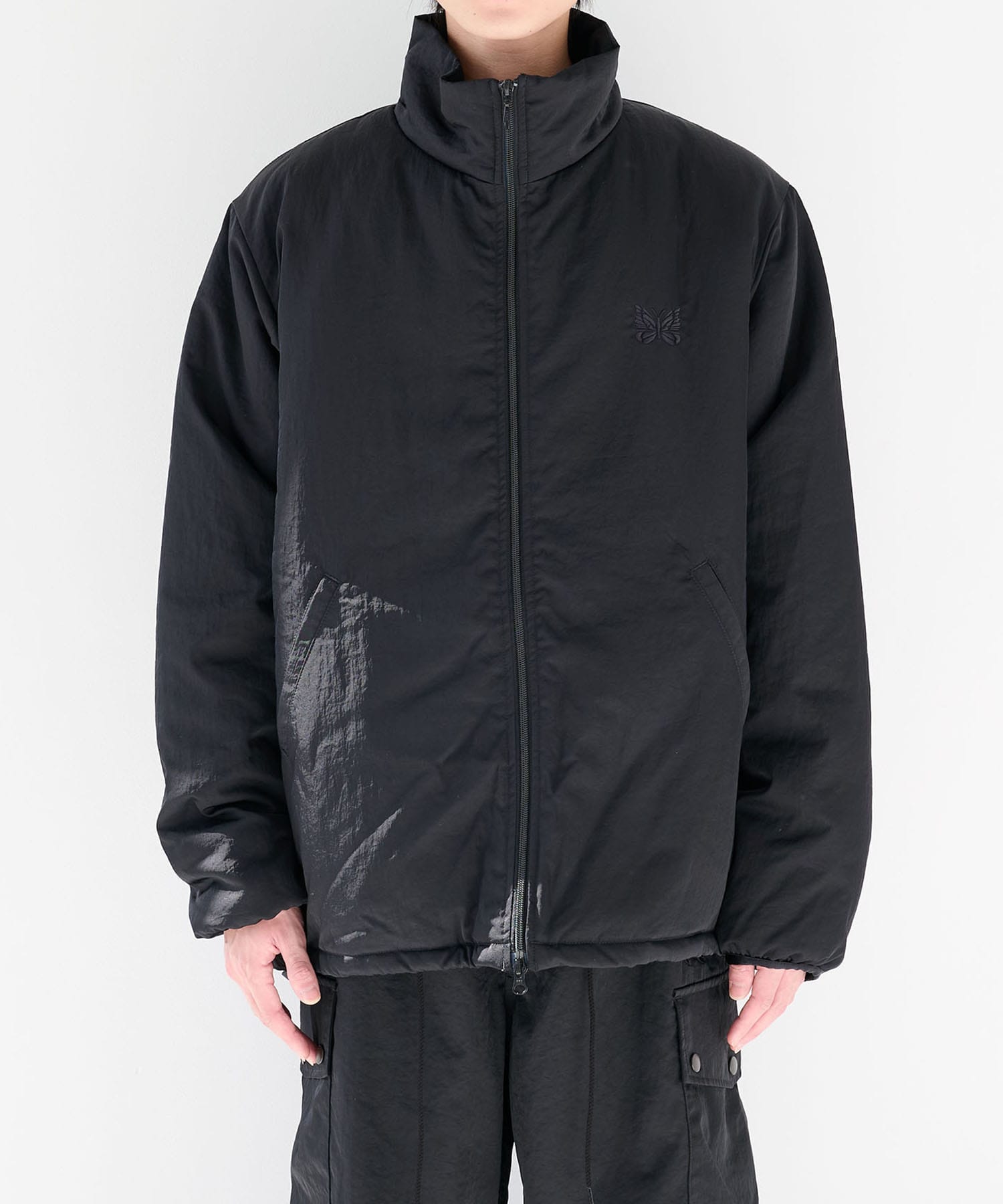 別注 Padded Jacket - Nylon Twill NEEDLES