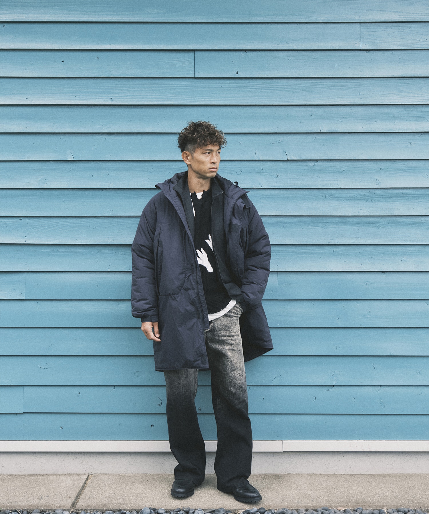 PUFF HOODED COAT FC TOKYO 24.7