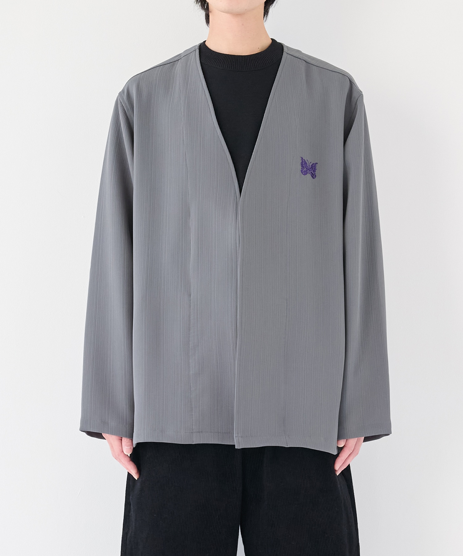 別注 Papillon Cardigan - Art Pique NEEDLES