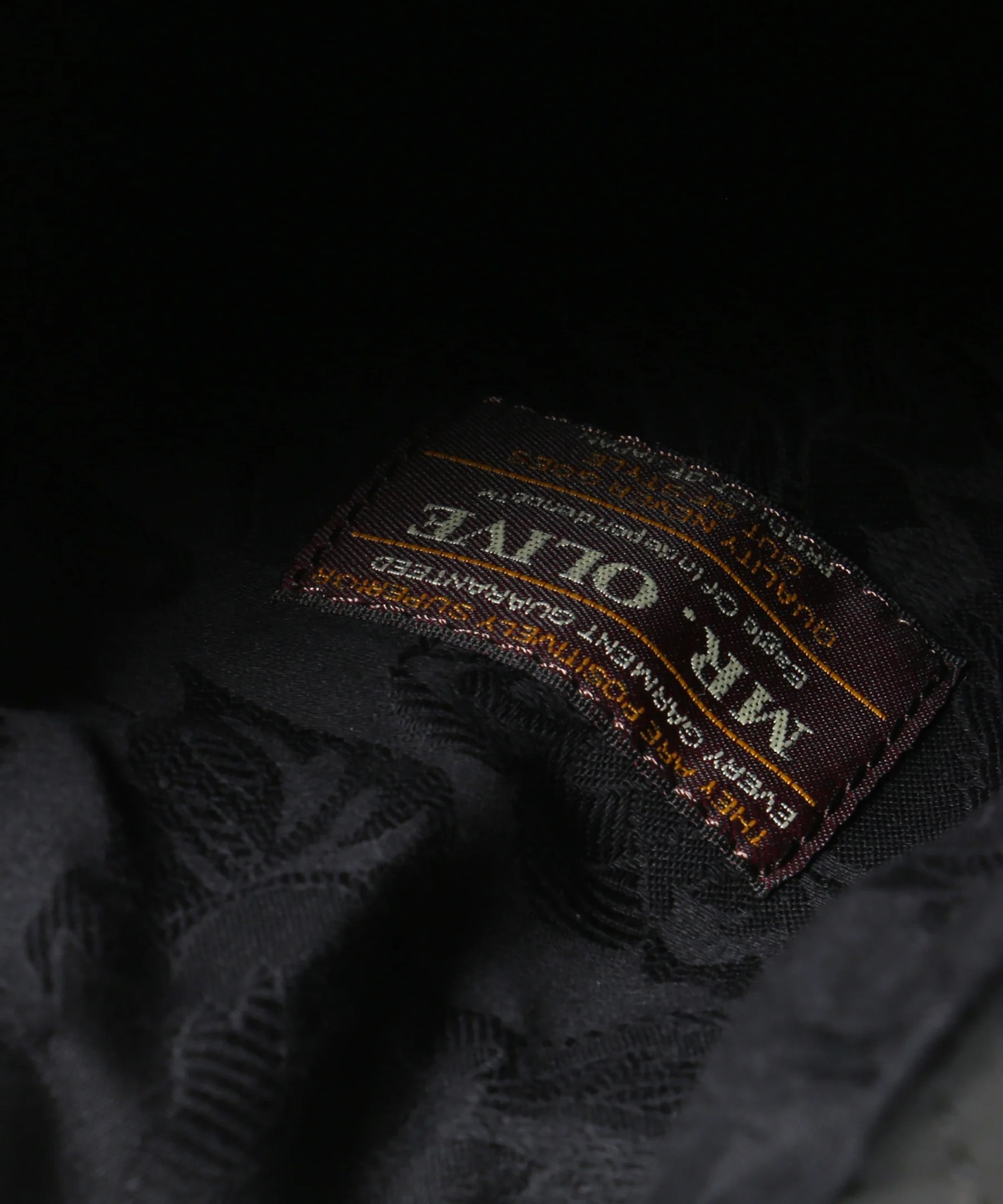 IMPERMA-LEATHER /DRAWSTRING BAG MR.OLIVE