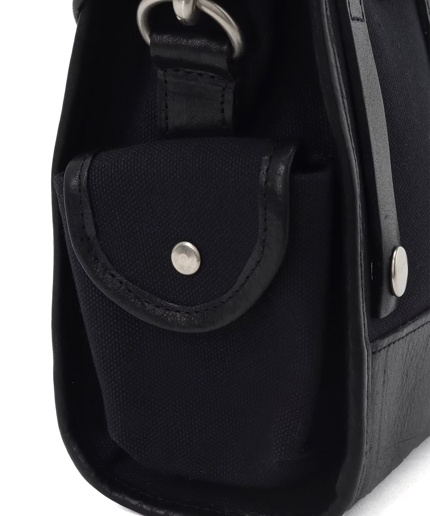 NO.8 BLACK CANVAS MILITARY POACH Y's