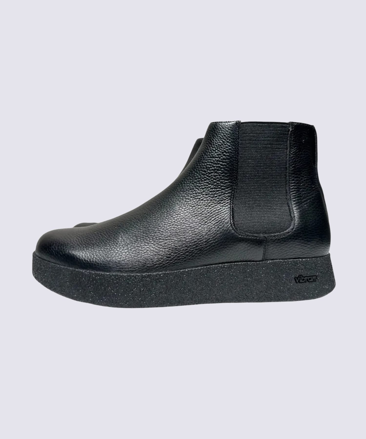 CREPE-CUP SIDEGORE(BLACK) foot the coacher