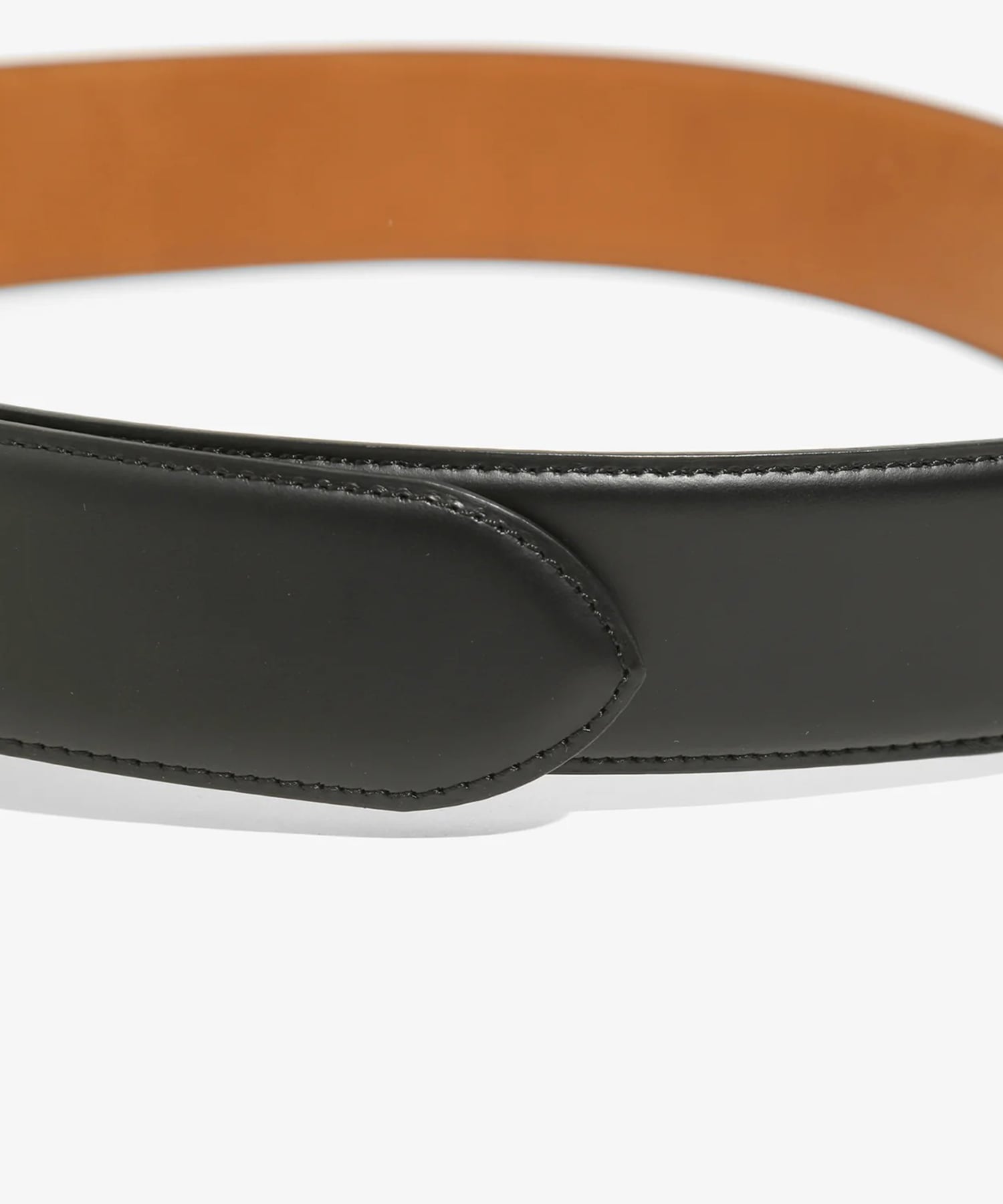 Peace Buckle Belt - Steer Lthr. NEEDLES