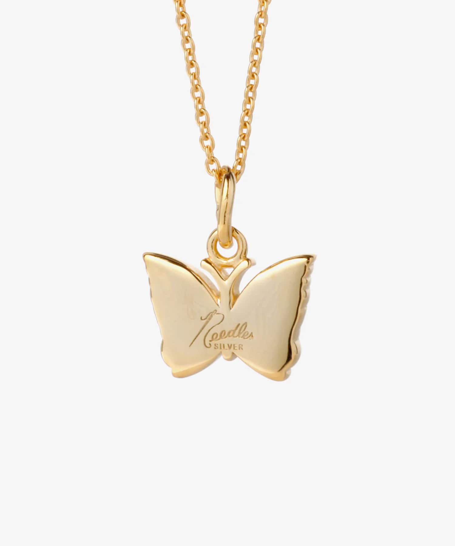 Pendant - Gold Plate（Papillon） NEEDLES