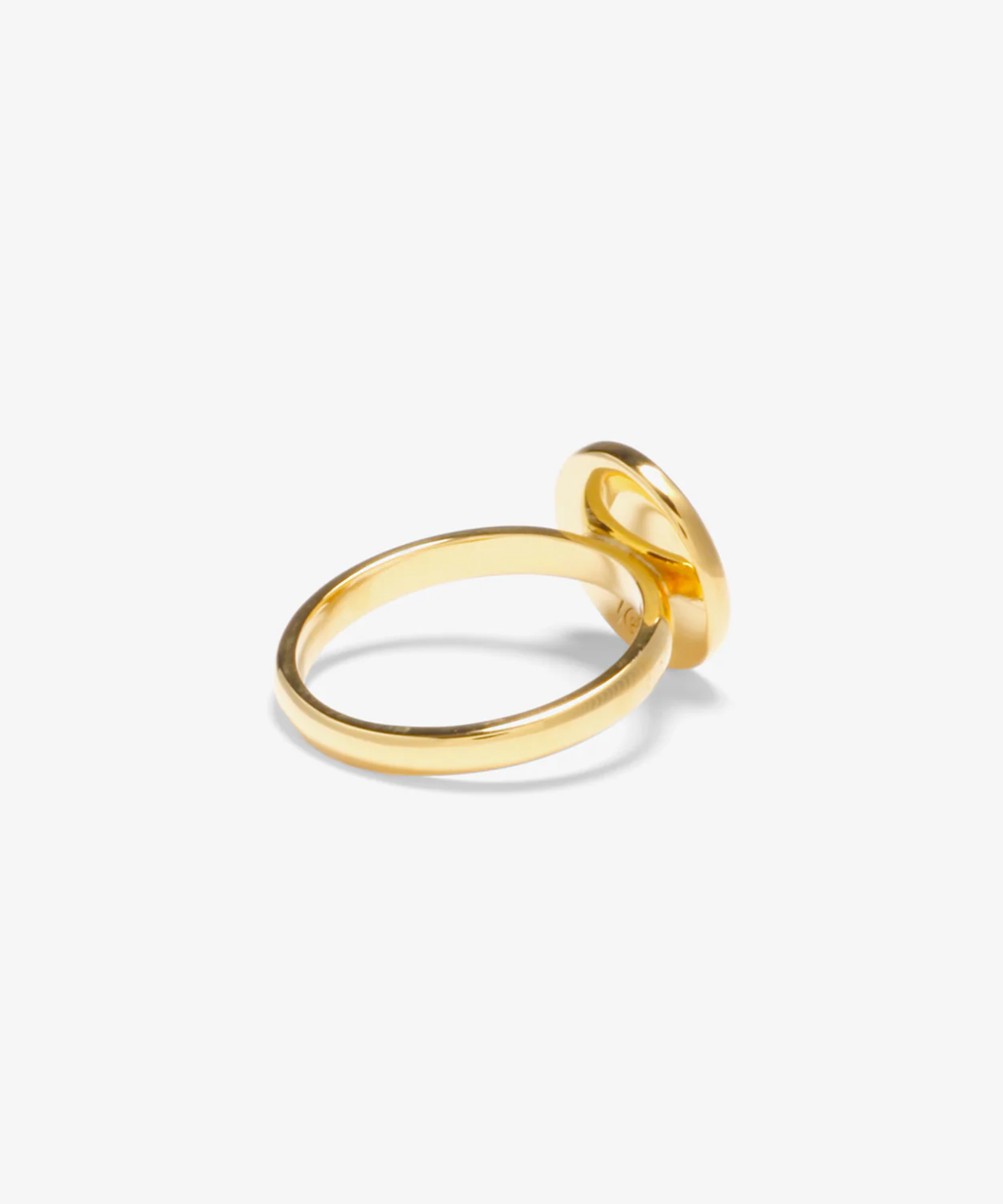 Ring - Gold Plate - Smile NEEDLES