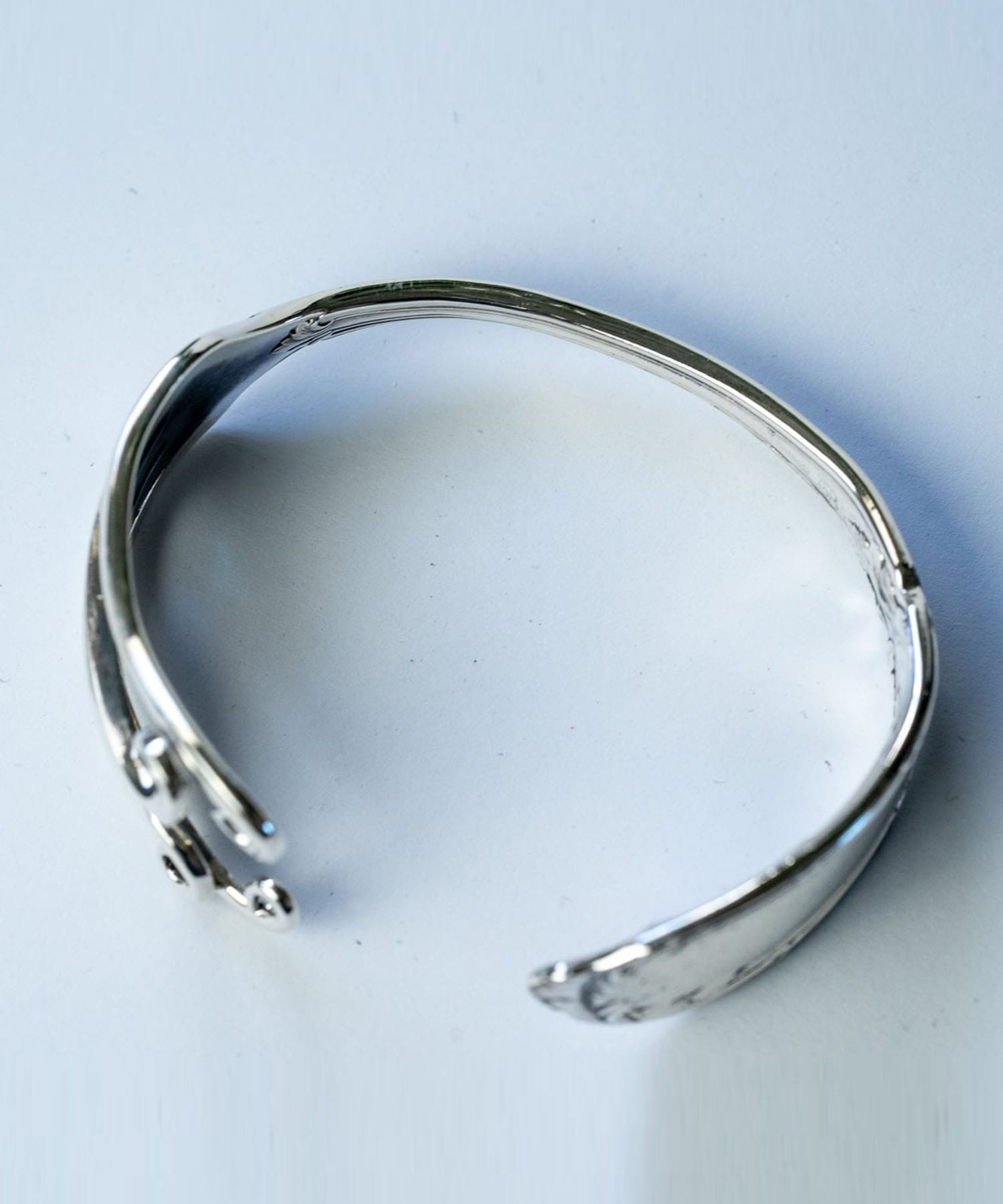 BN-032 Antique fork bangle WAKAN SILVER SMITH