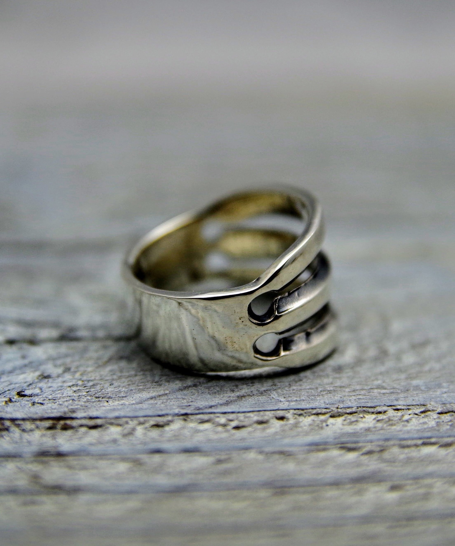 R-008 トリプルディビジョンリング WAKAN SILVER SMITH