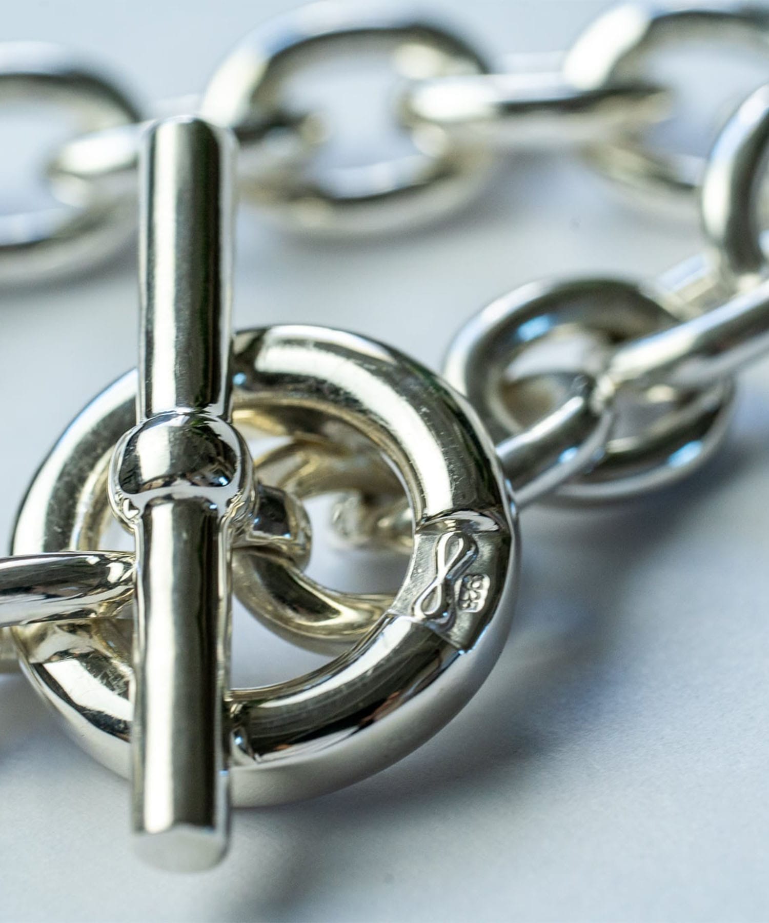 BN-034 Hook connect bracelet (Medium) WAKAN SILVER SMITH