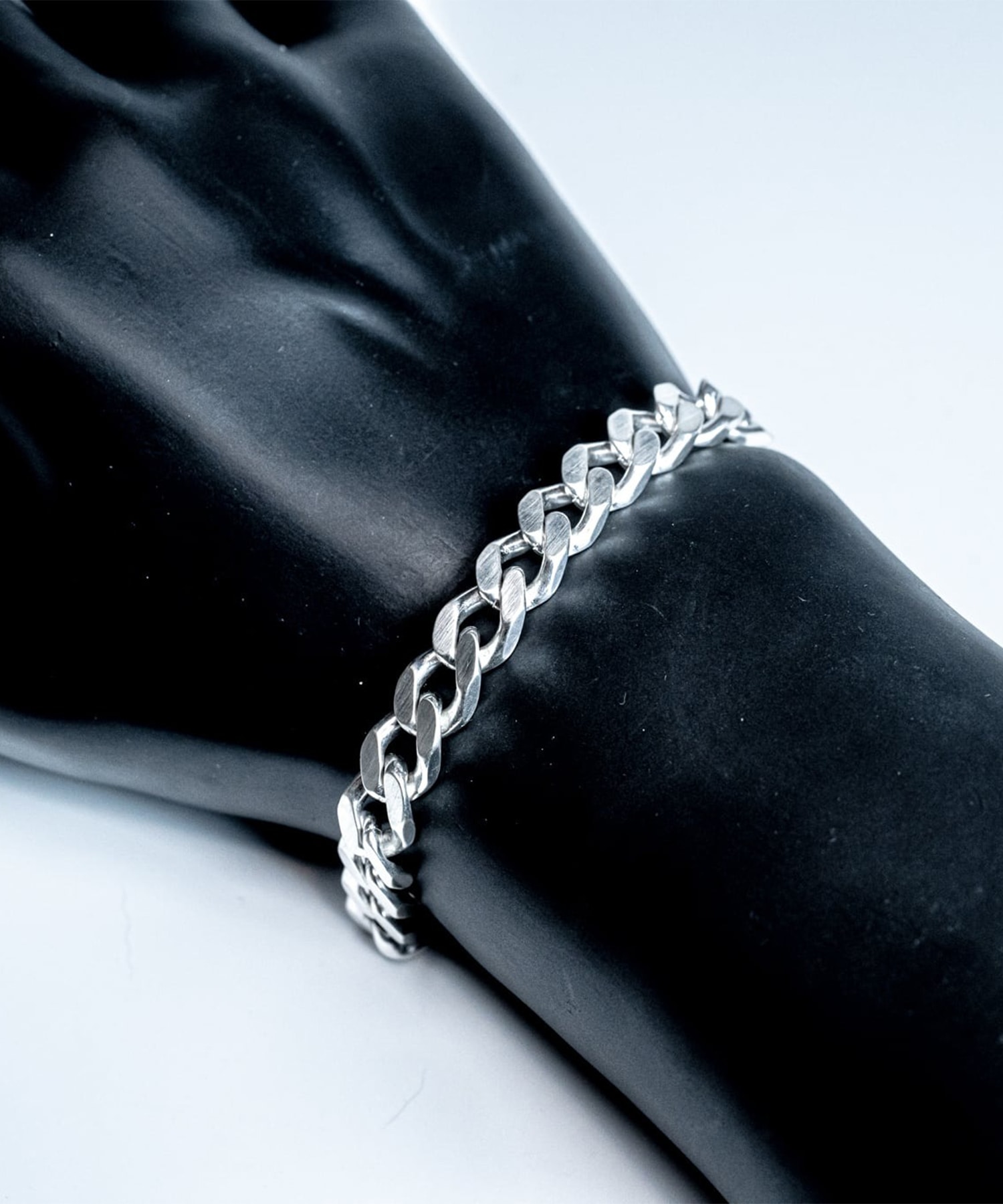 BN-043 Mebiusu Gourmette(グルメット) bracelet WAKAN SILVER SMITH